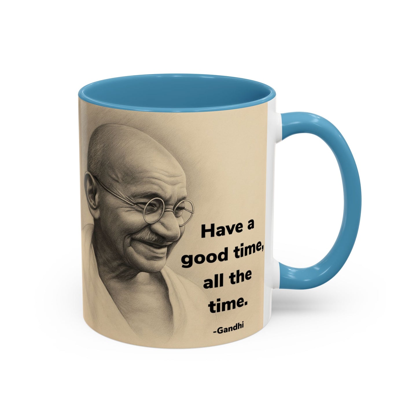 Inspirational Gandhi Quote Mug
