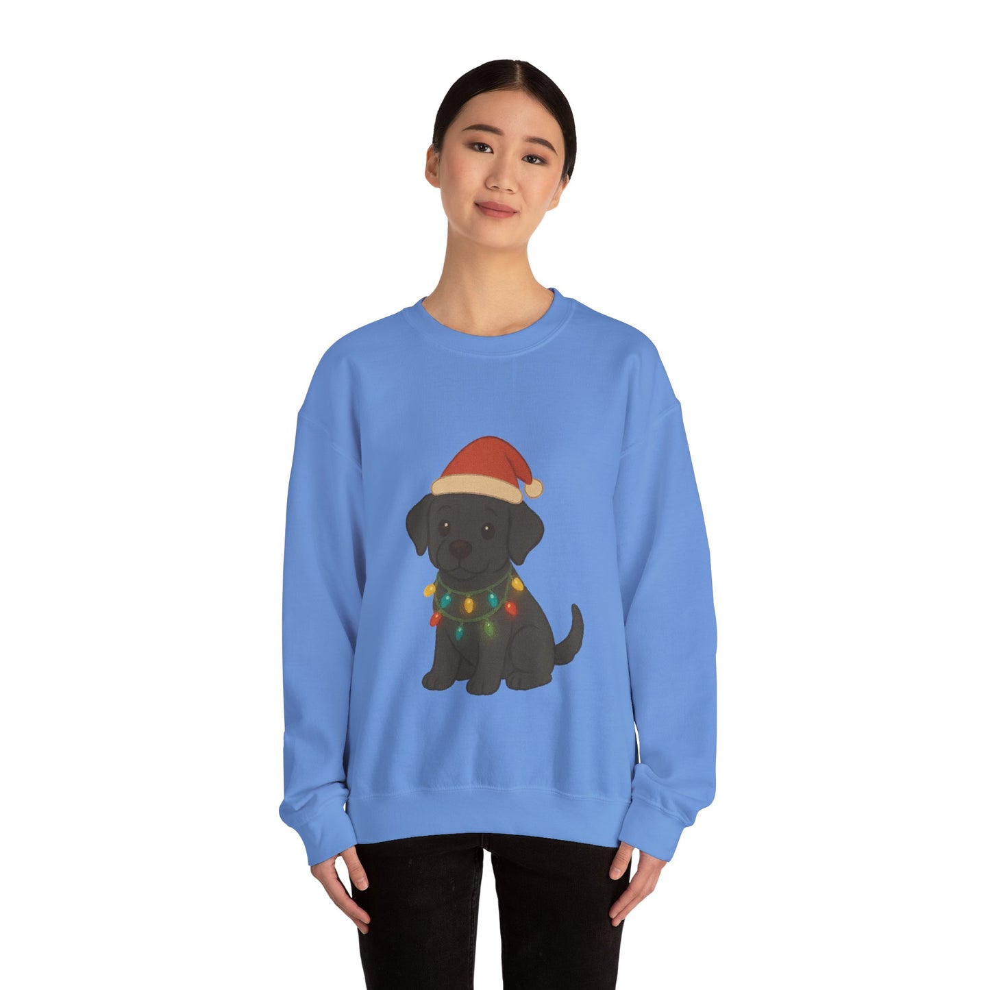 Christmas Black Labrador Jumper