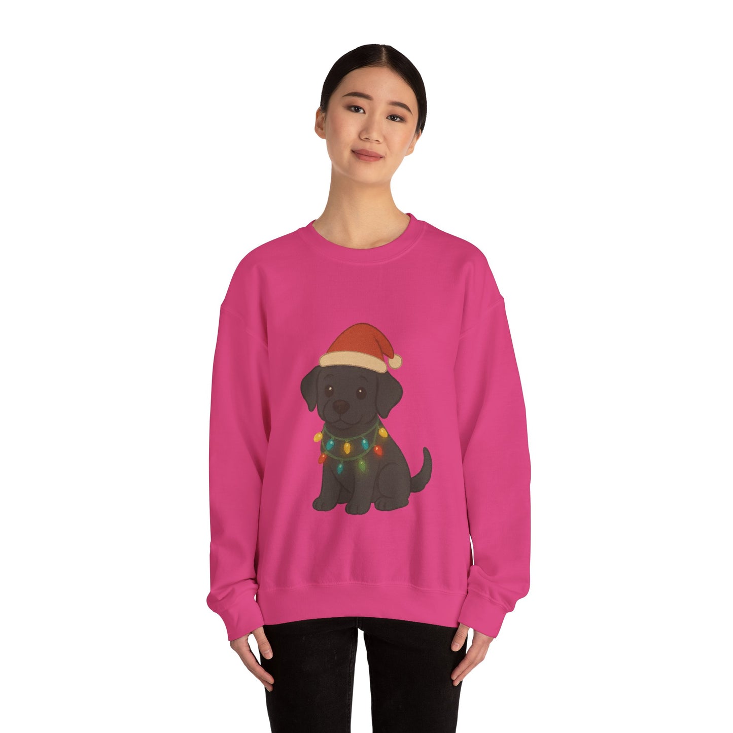 Christmas Black Labrador Jumper