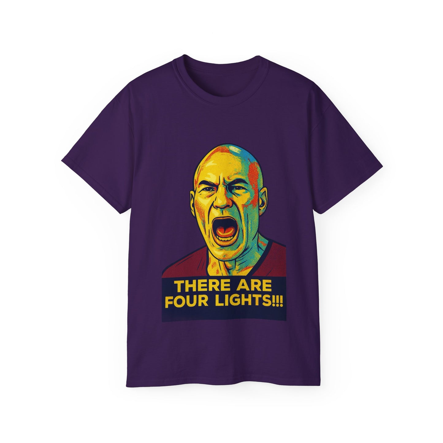 Star Trek Captain Picard Four Lights T-Shirt