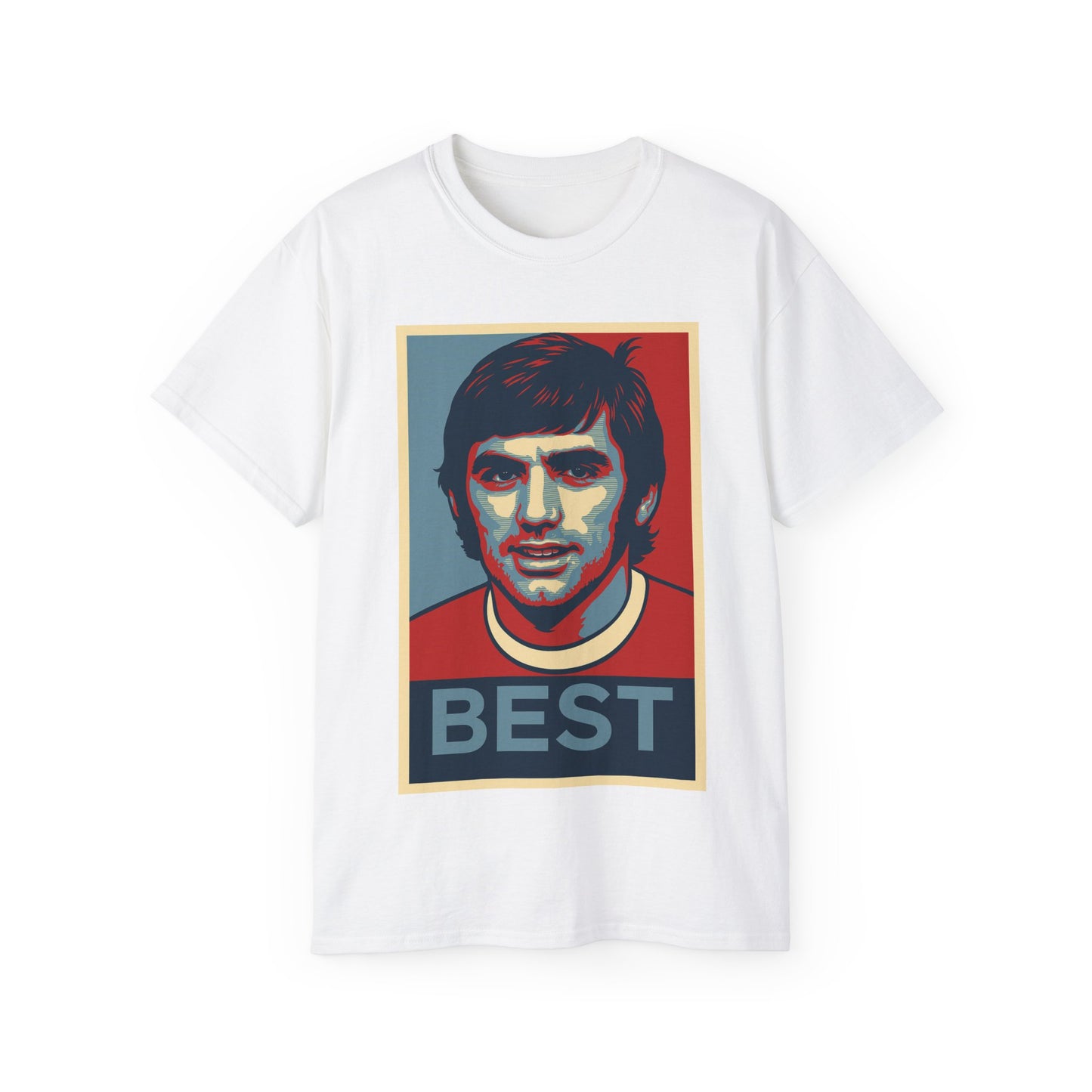 George Best Hope Poster T-Shirt - Manchester United