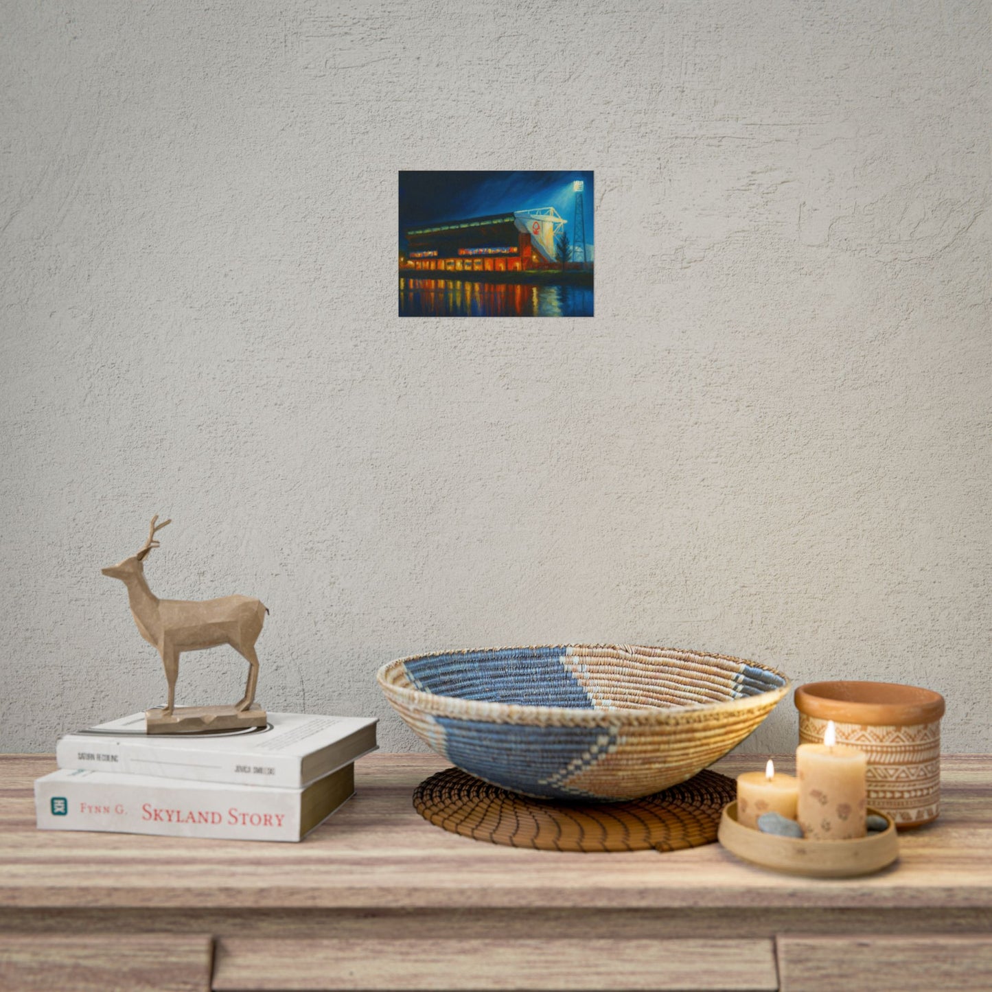 Nottingham Forest City Ground Art Poster