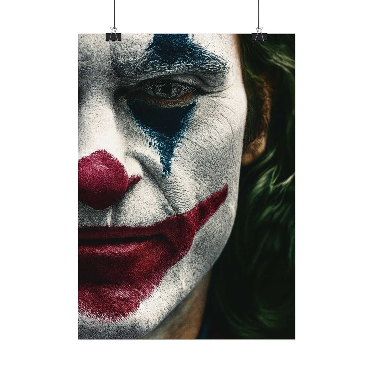 Joker Half Face Poster