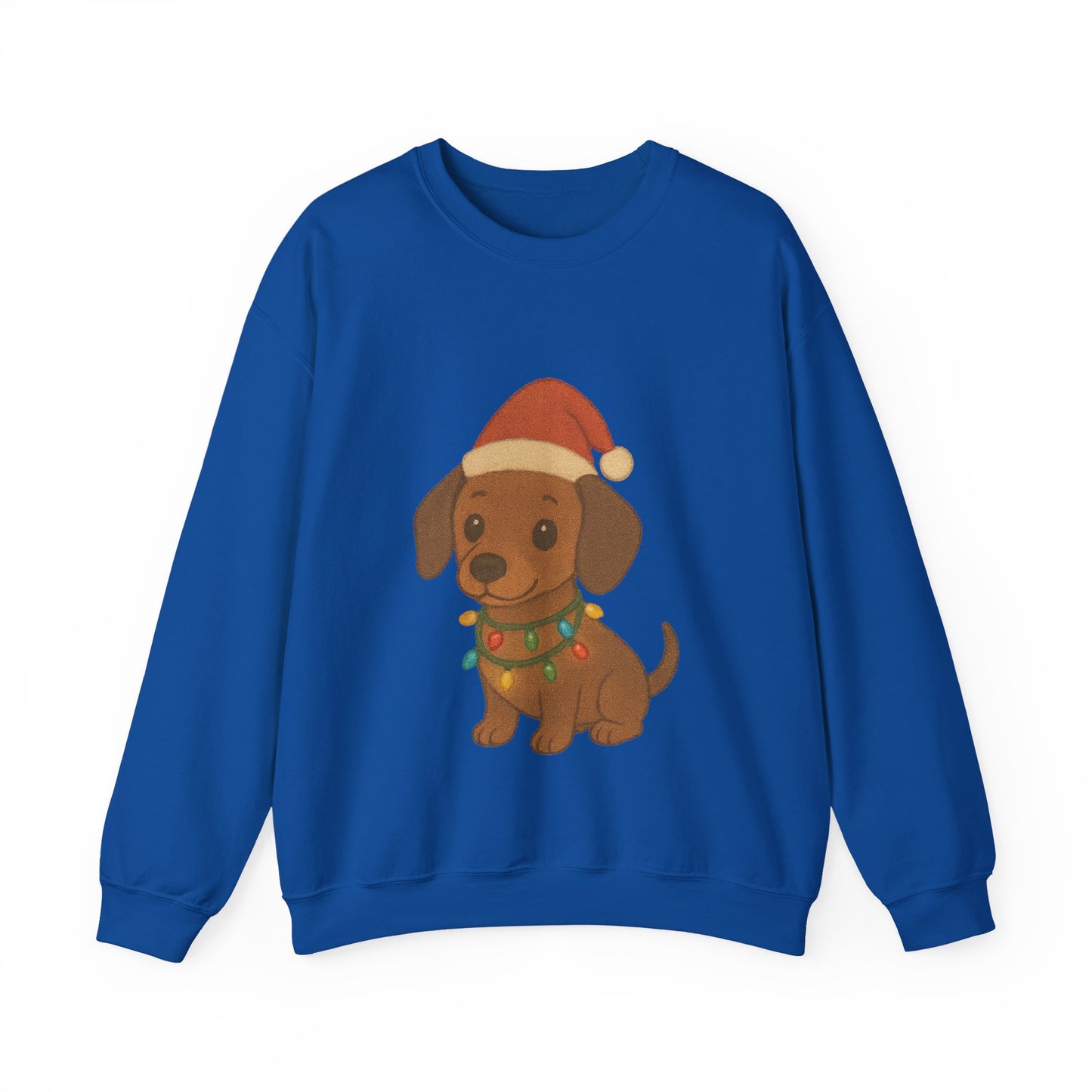 Christmas Dachshund Puppy Christmas Sweatshirt