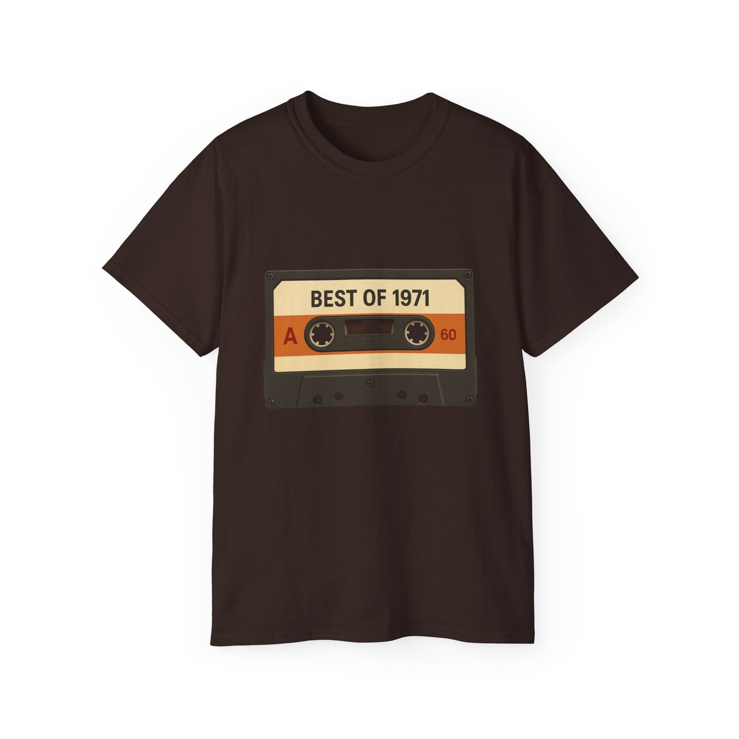 Retro Cassette Tape Best of 1971 T-Shirt