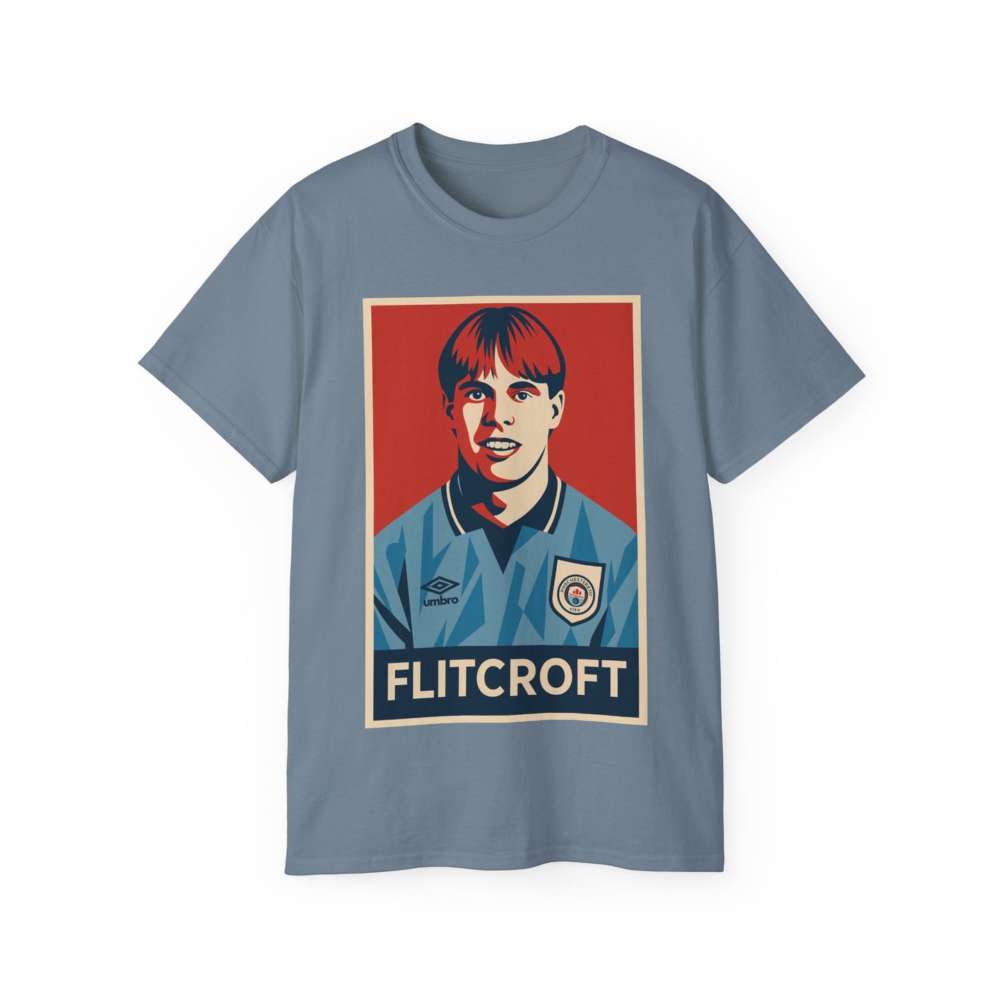 Gary Flitcroft Hope Poster - Manchester City