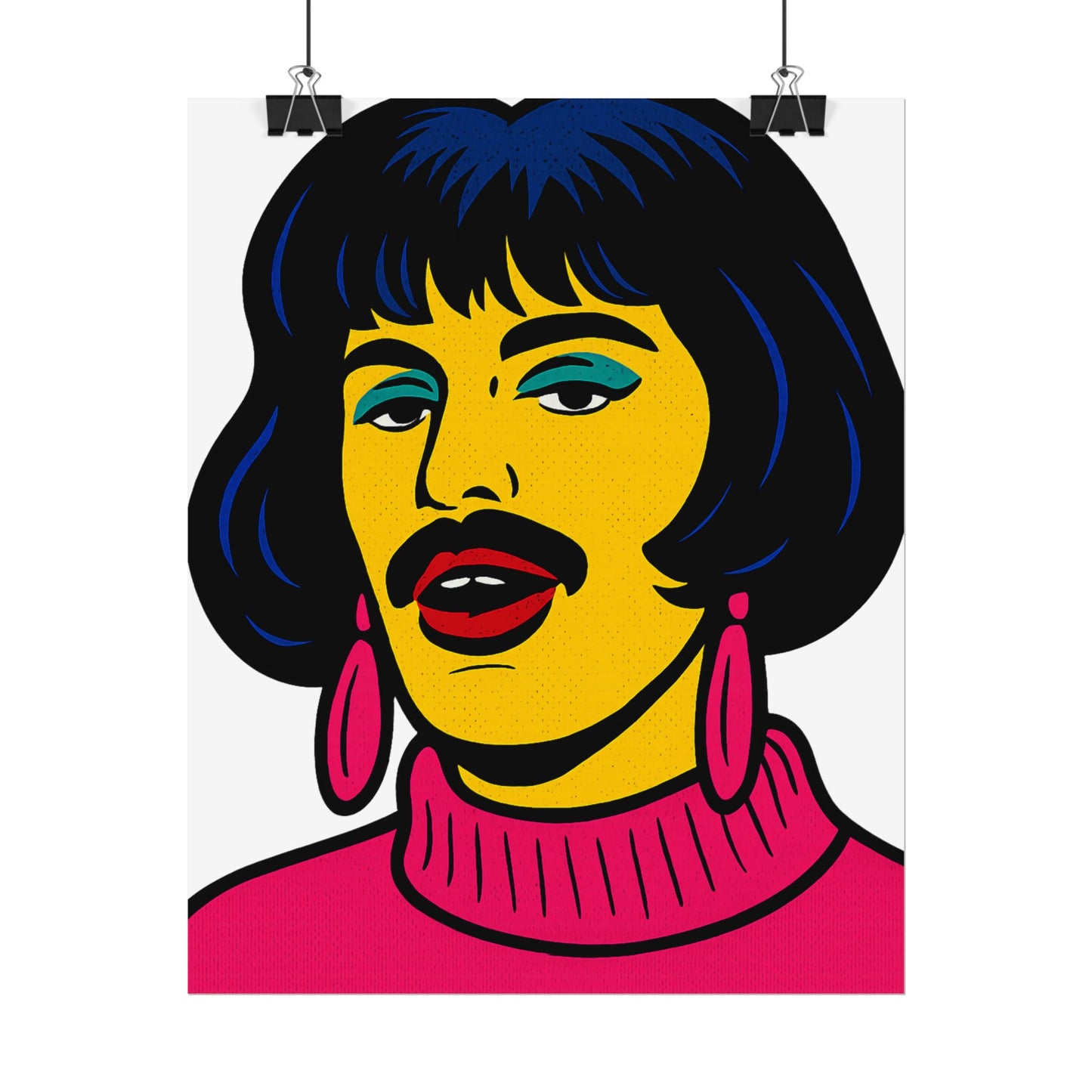 Mercury Pop Art I Want To Break Free Poster