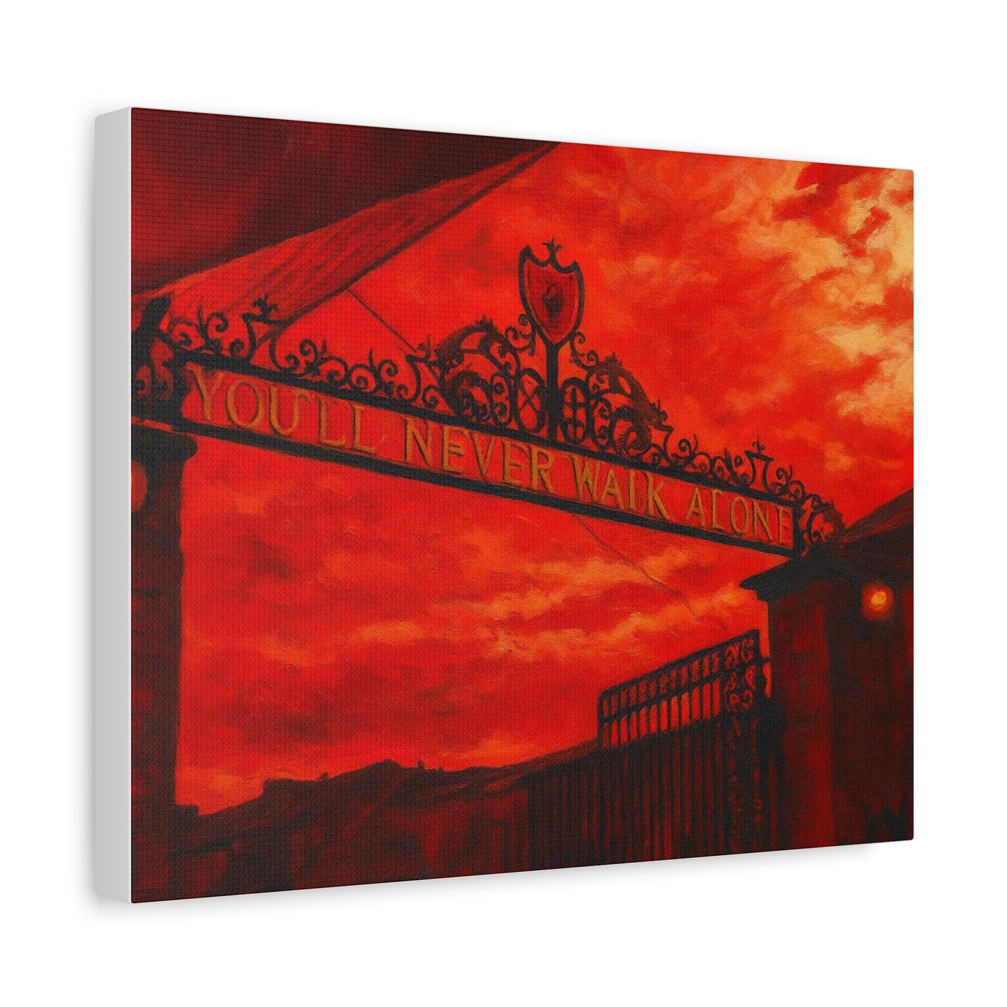 Liverpool FC Shankly Gates Art Print Canvas