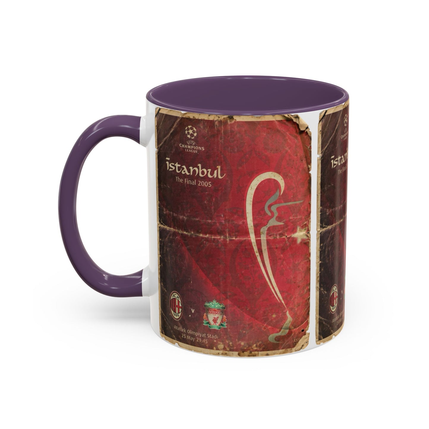 2005 UCL Final Liverpool AC Milan Poster Coffee Mug (11, 15oz)