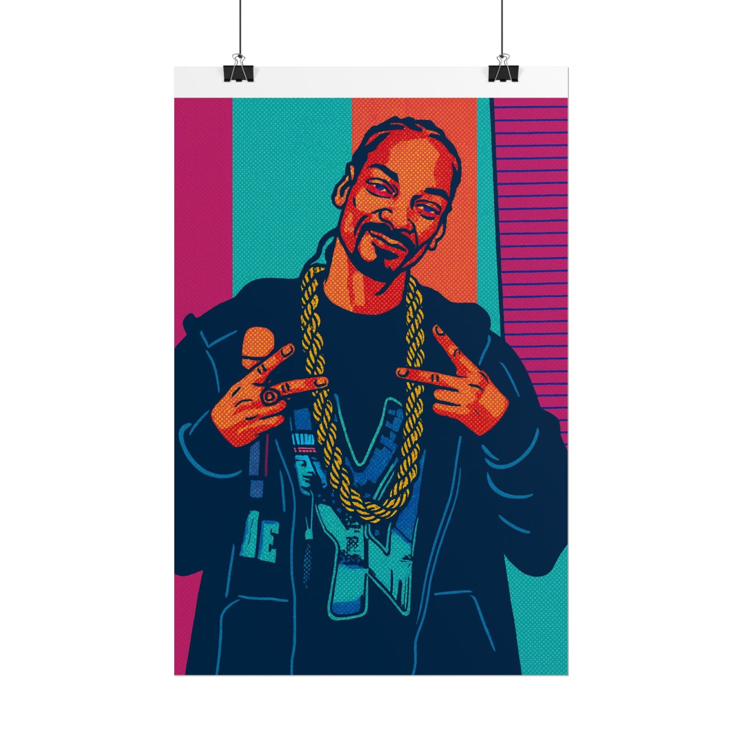 Snoop Dogg Pop Art Poster