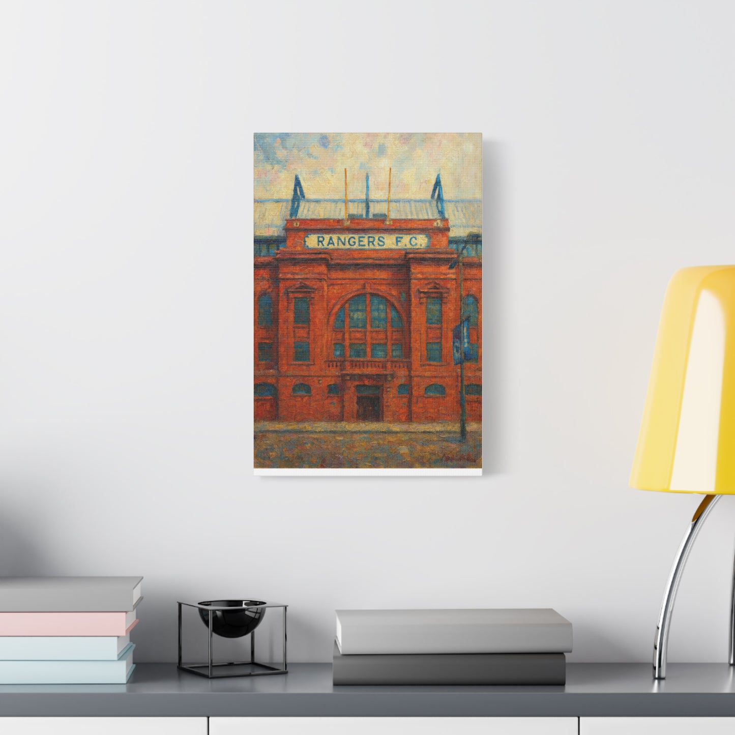 Ibrox Stadium Rangers FC Canvas Wall Art