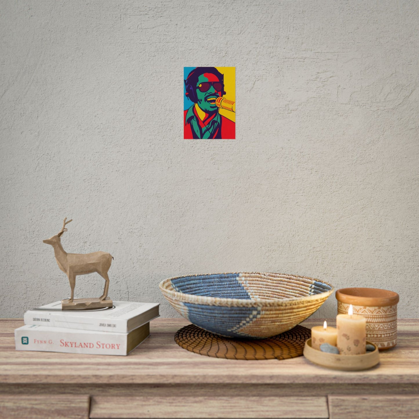 Stevie Wonder Pop Art Poster