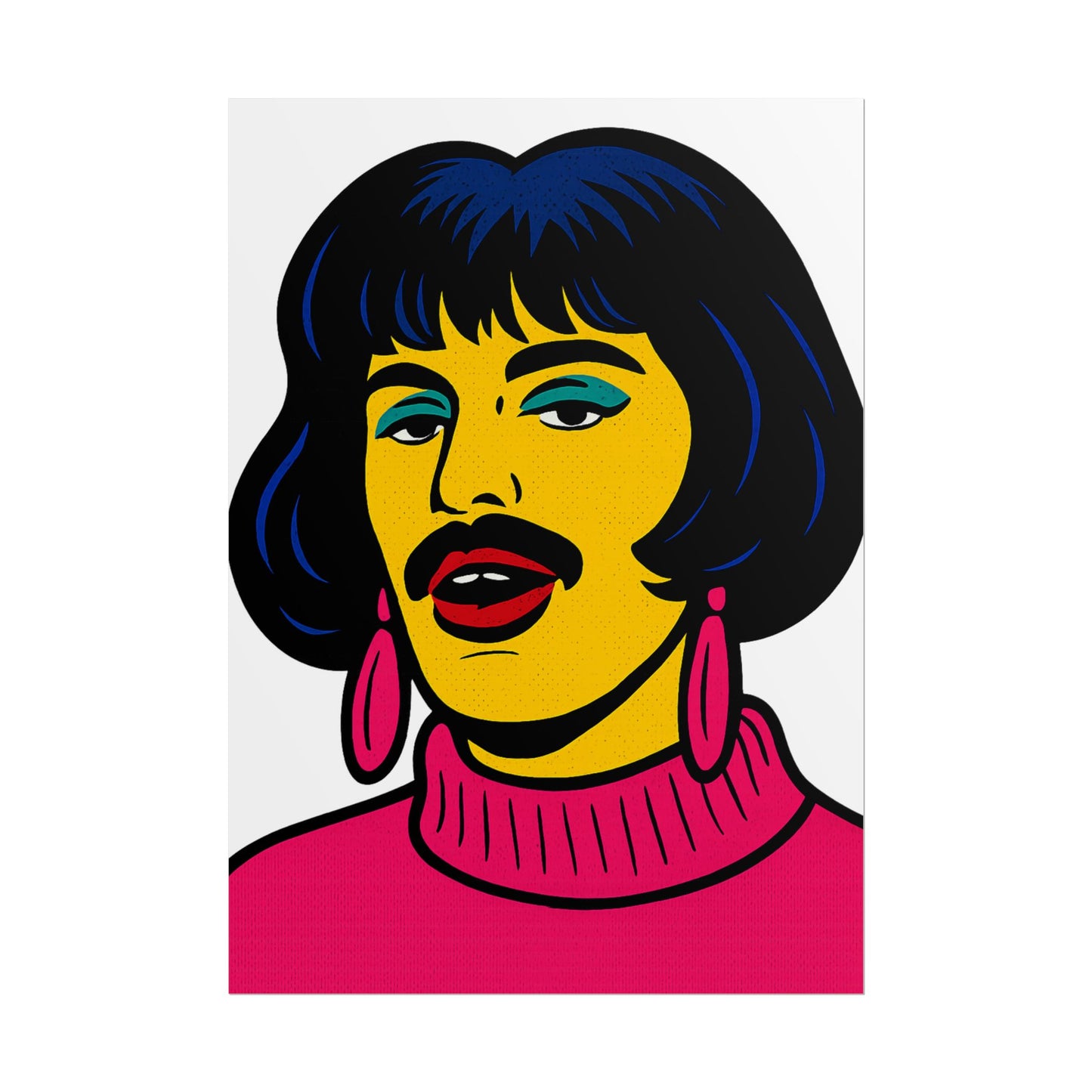 Mercury Pop Art I Want To Break Free Poster