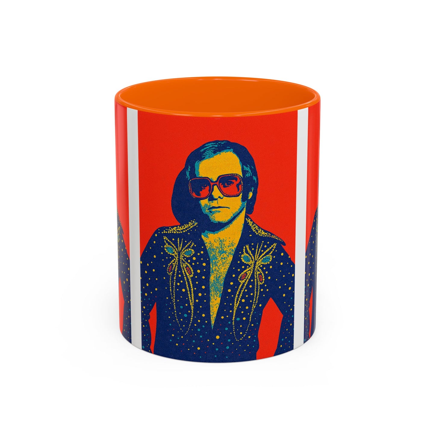 E. John Pop Art Mug