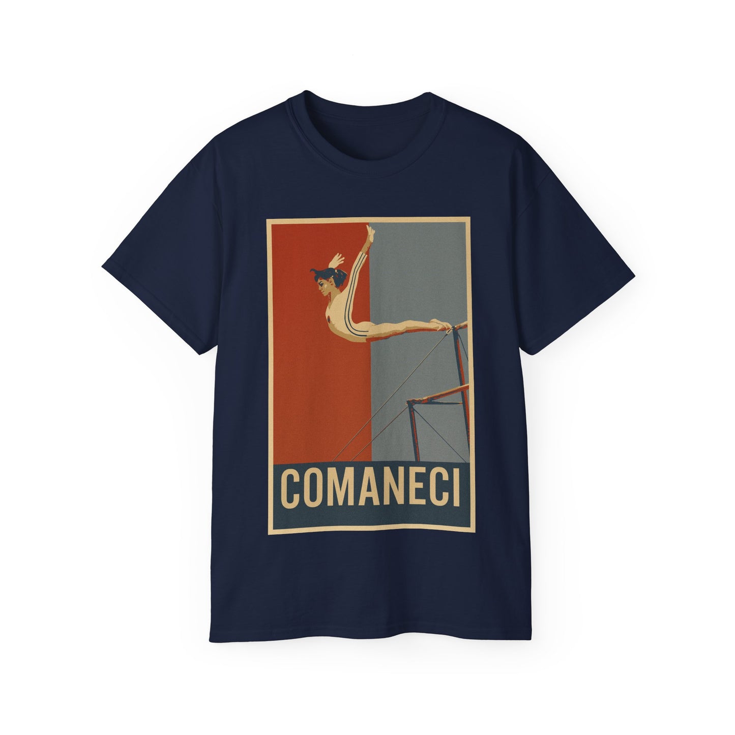 Nadia Comăneci Flying T-Shirt