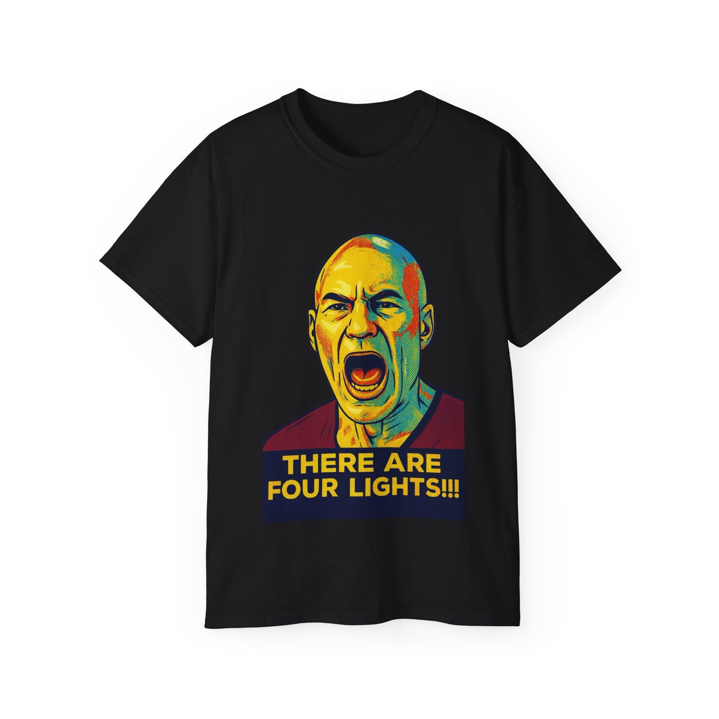 Star Trek Captain Picard Four Lights T-Shirt