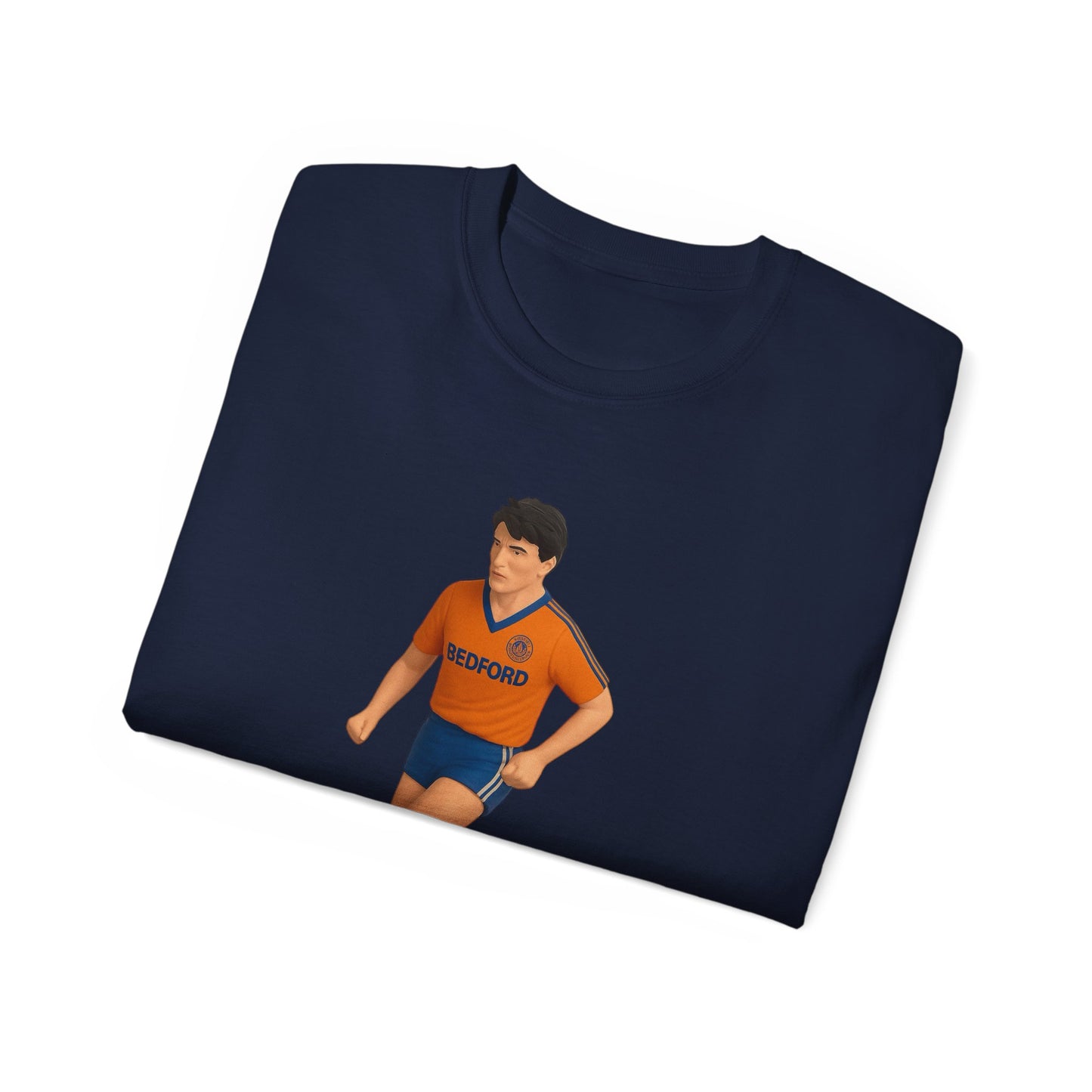 Mick Harford Subbuteo T-Shirt - Luton Town