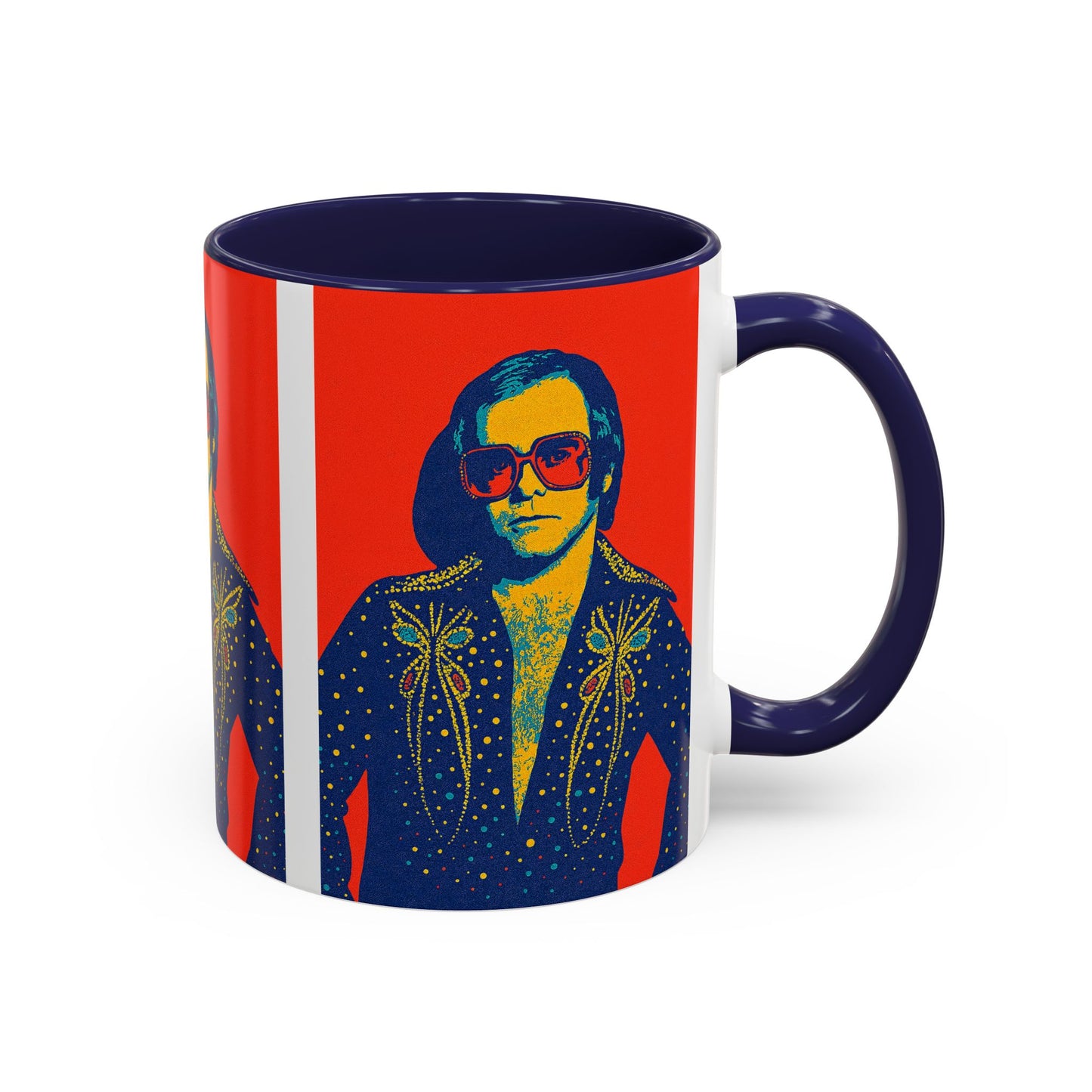E. John Pop Art Mug