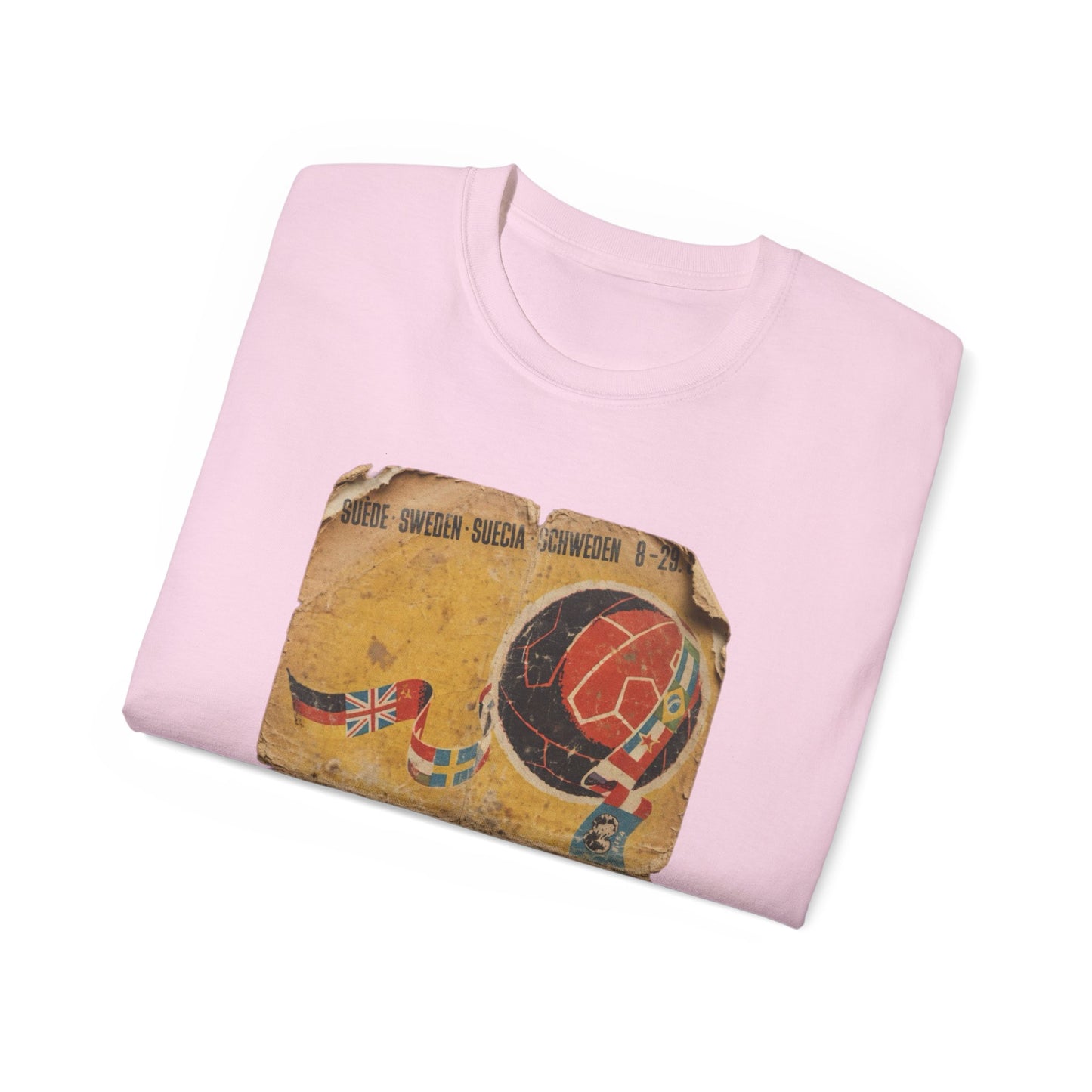 Sweden 1958 World Cup Poster