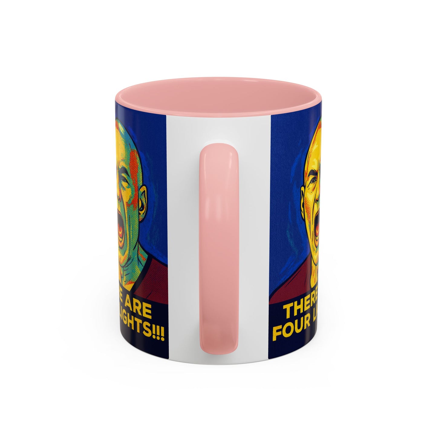 Star Trek Captain Picard Four Lights Mug