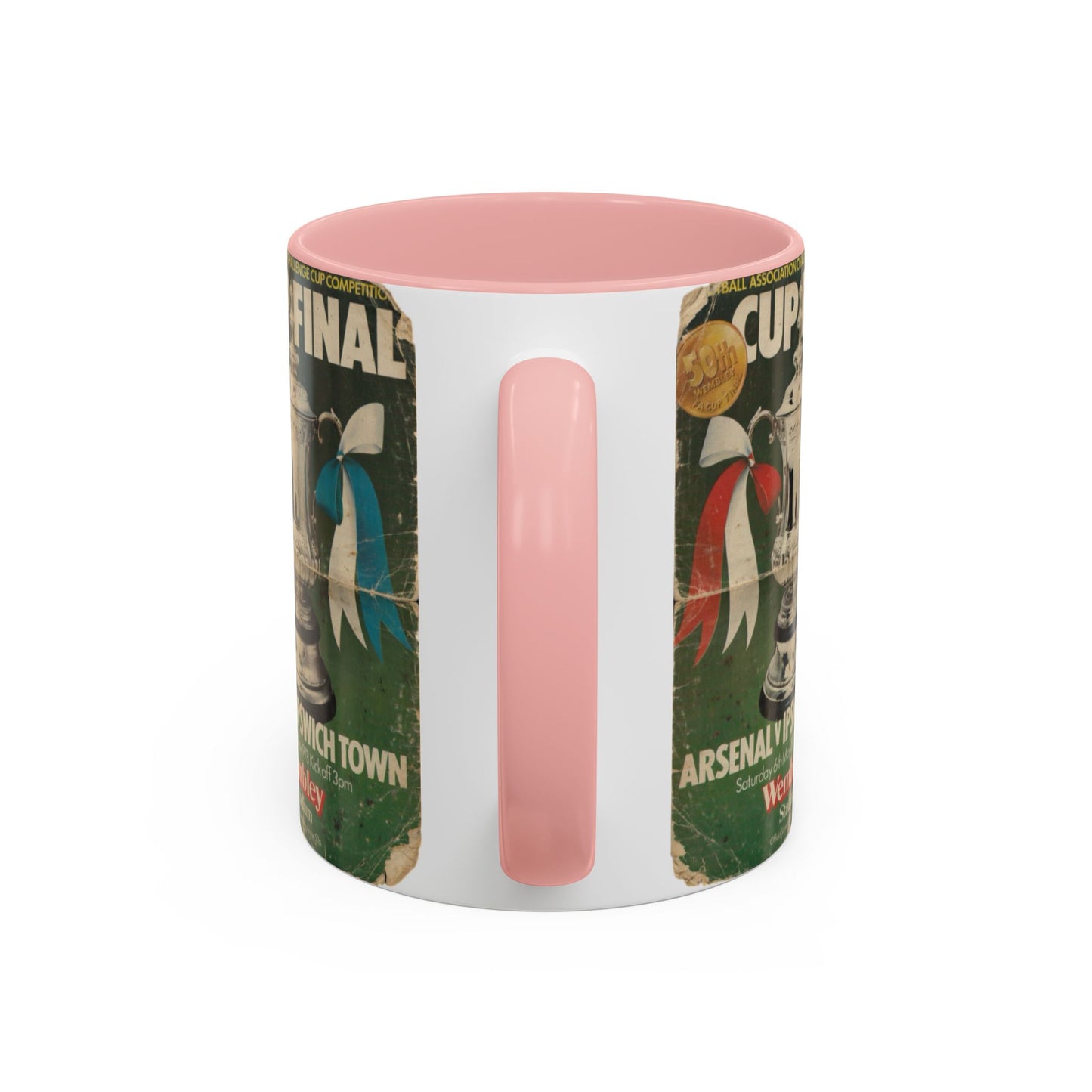 1978 FA Cup Final Programme Ipswich Town Arsenal Poster Accent Coffee Mug (11, 15oz)