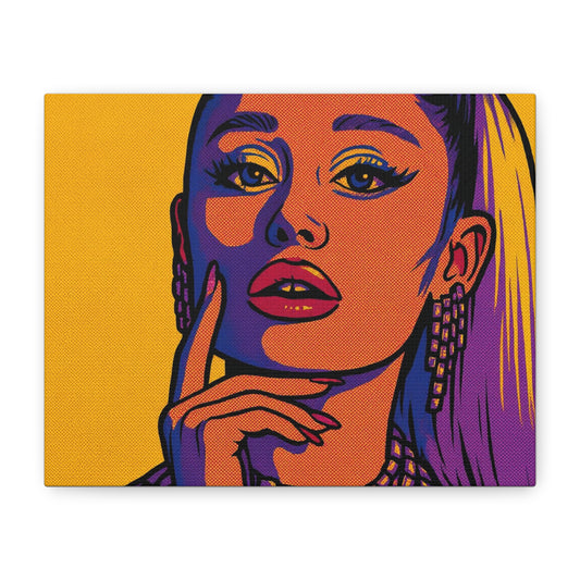 A r i a na Grande Pop Art Canvas