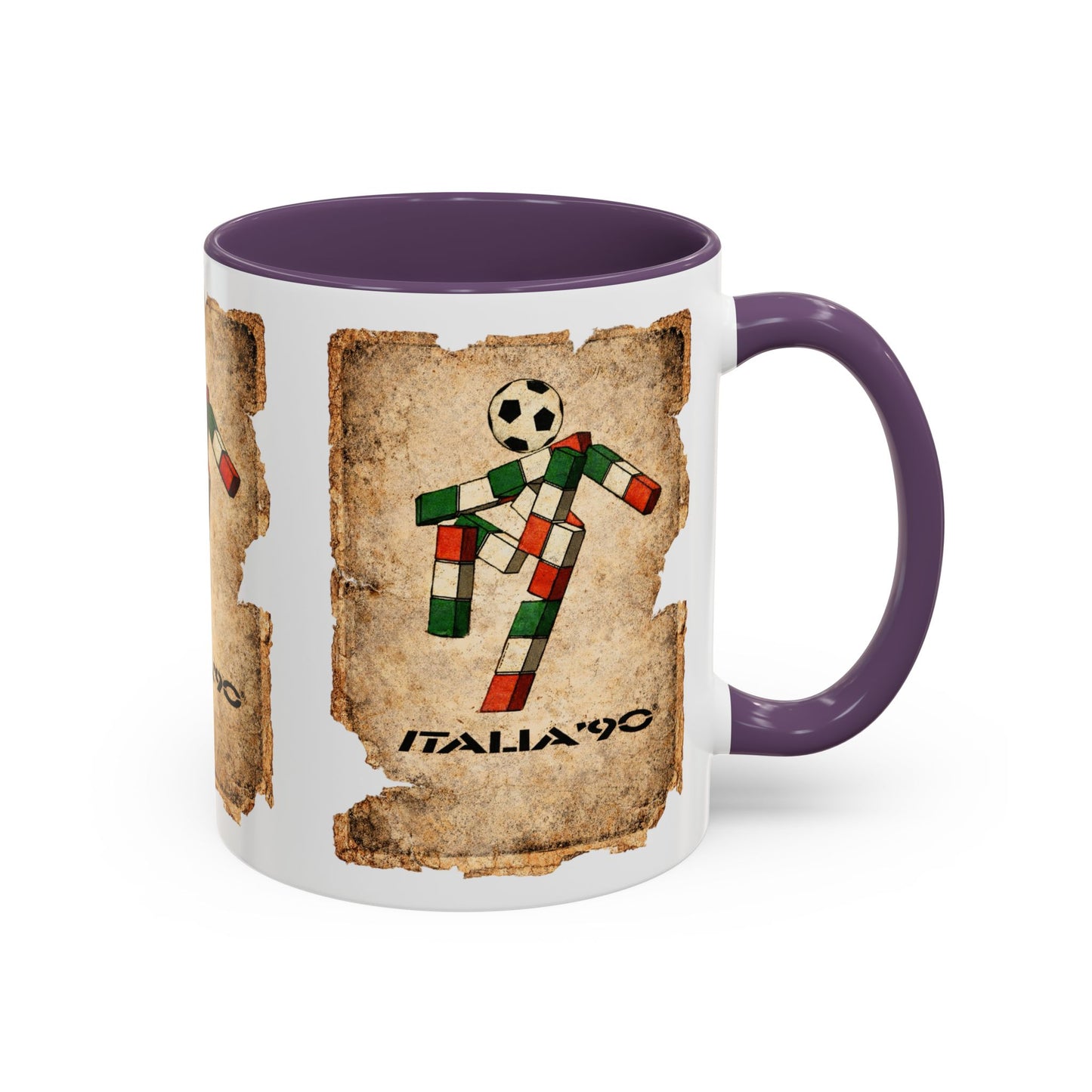 Italia 90 Ciao Mascot Poster Coffee Mug (11, 15oz)