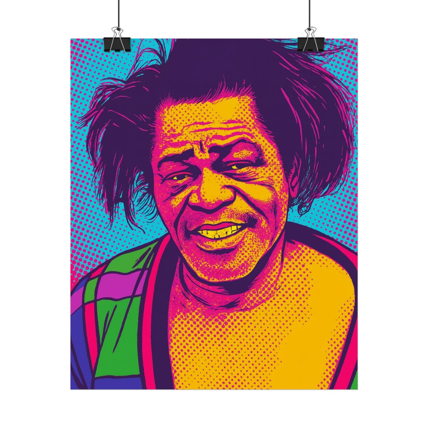 James Brown Pop Art Poster