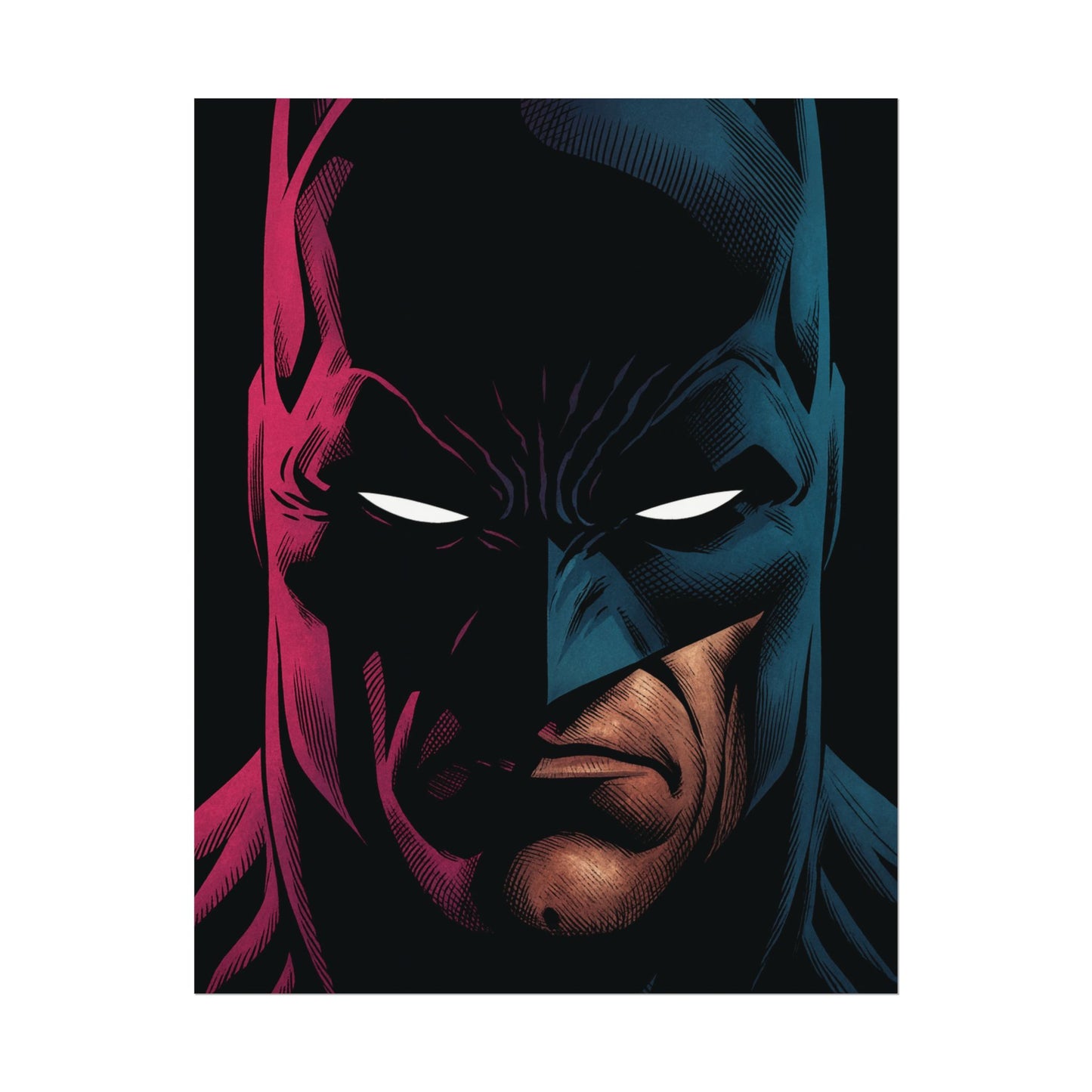 Batman Head Poster