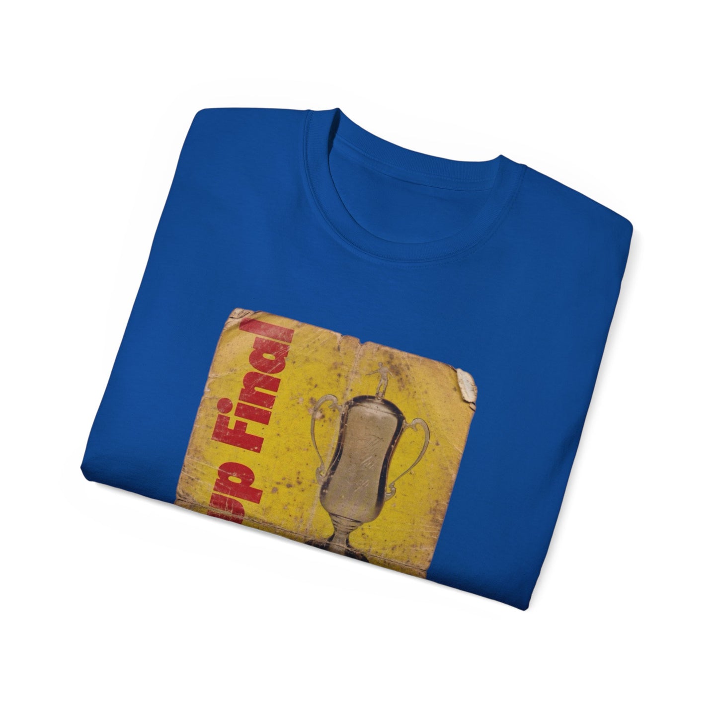 1985 Milk Cup Final Norwich City Sunderland Programme Poster Unisex Ultra Cotton Tee
