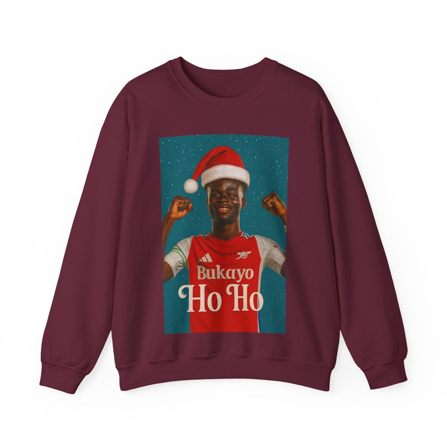 Bukayo Saka Arsenal Christmas Jumper