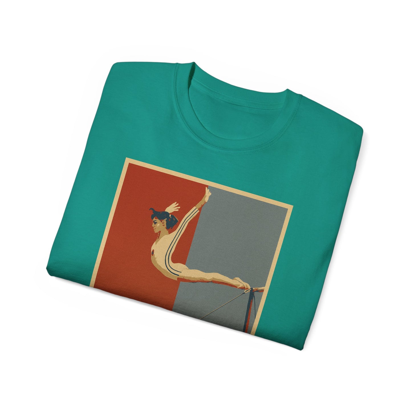 Nadia Comăneci Flying T-Shirt