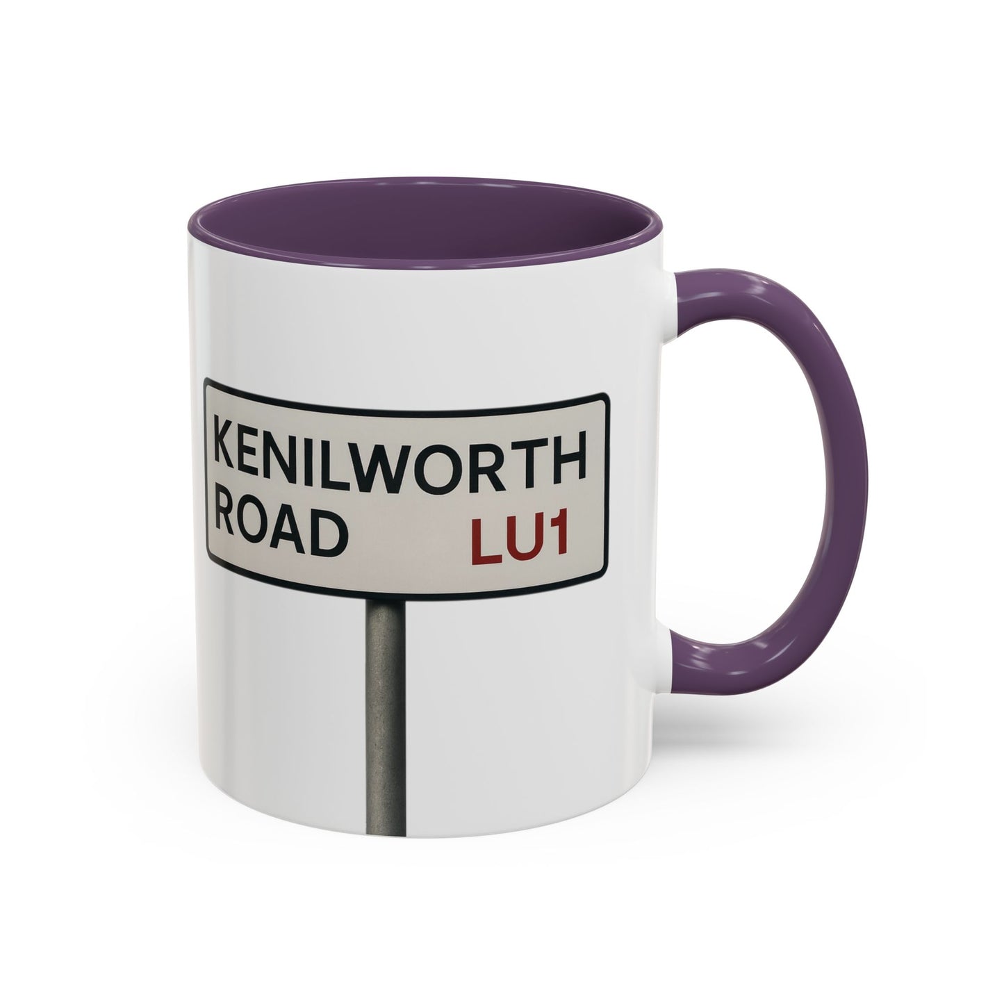 Kenilworth Road Luton Town Road Sign Mug