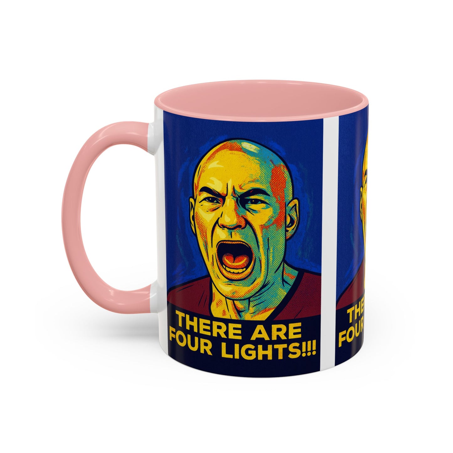Star Trek Captain Picard Four Lights Mug