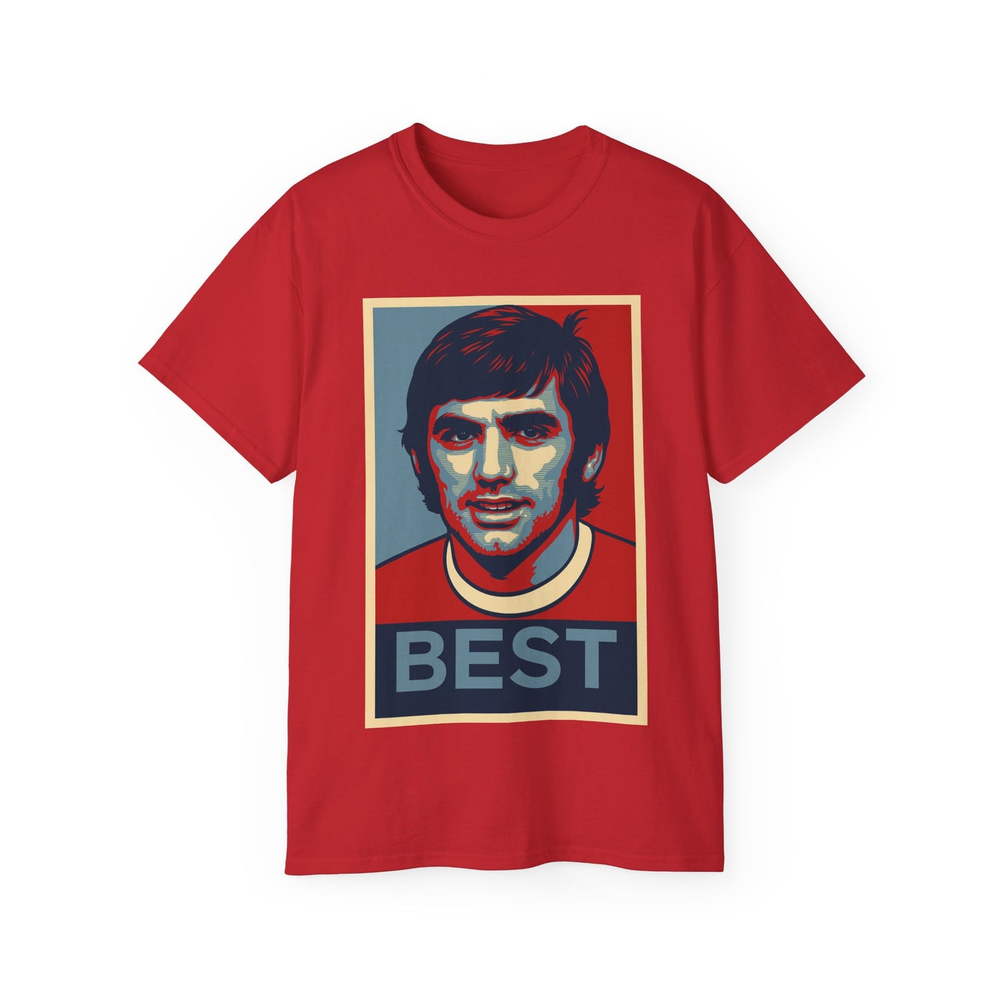 George Best Hope Poster T-Shirt - Manchester United