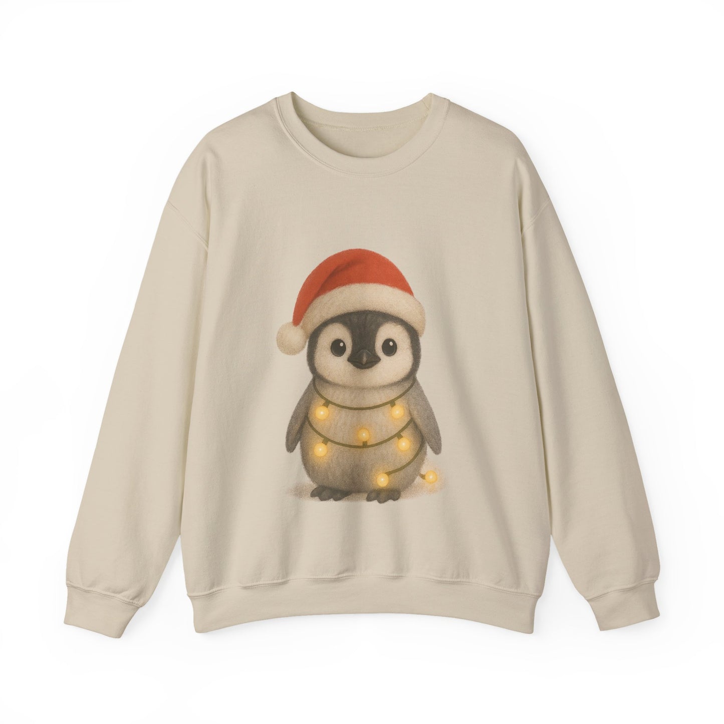 Cozy Penguin Chick Christmas Jumper
