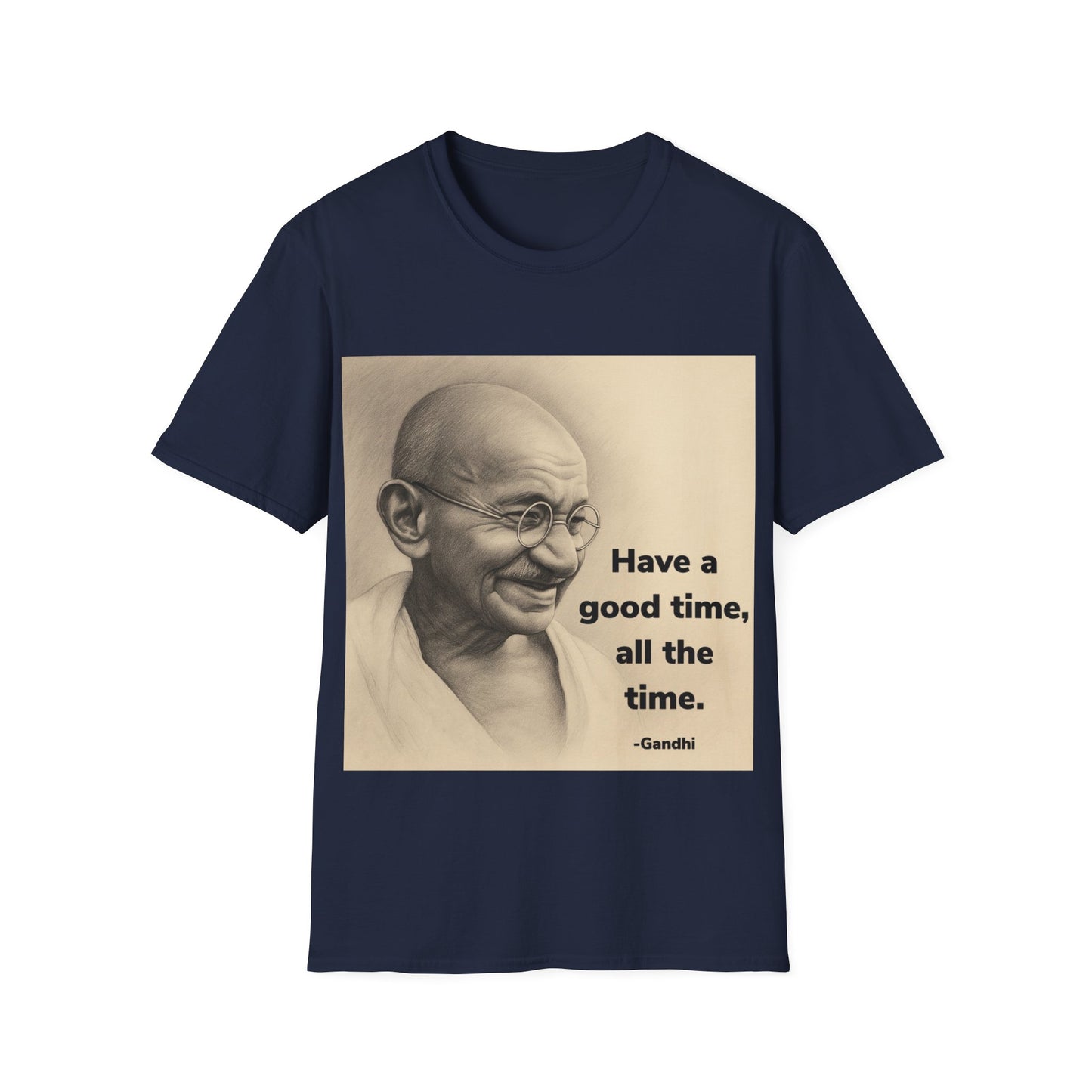 Inspirational Gandhi Quote T-Shirt