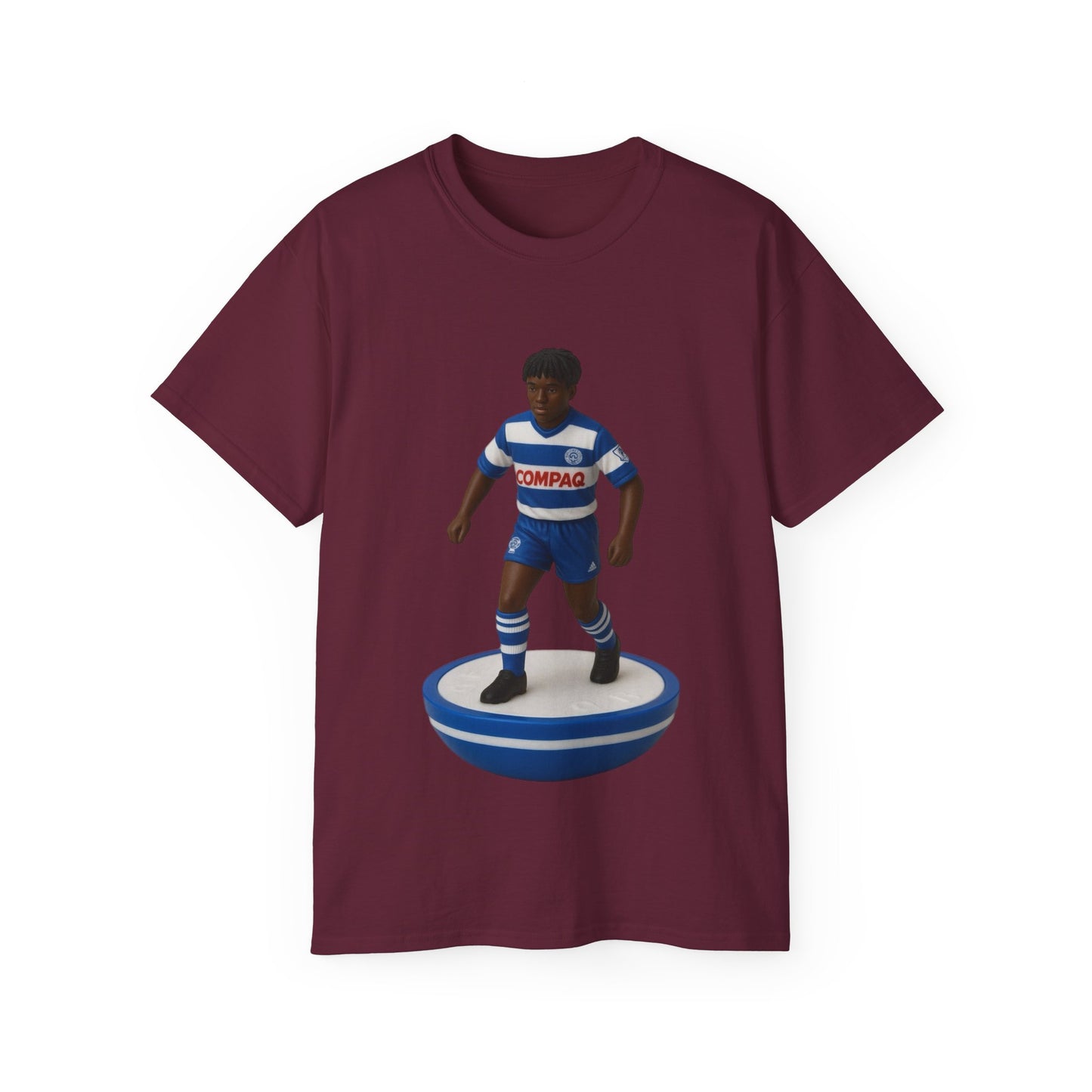 Rufus Brevett Subbuteo T-Shirt - Queens Park Rangers (QPR)