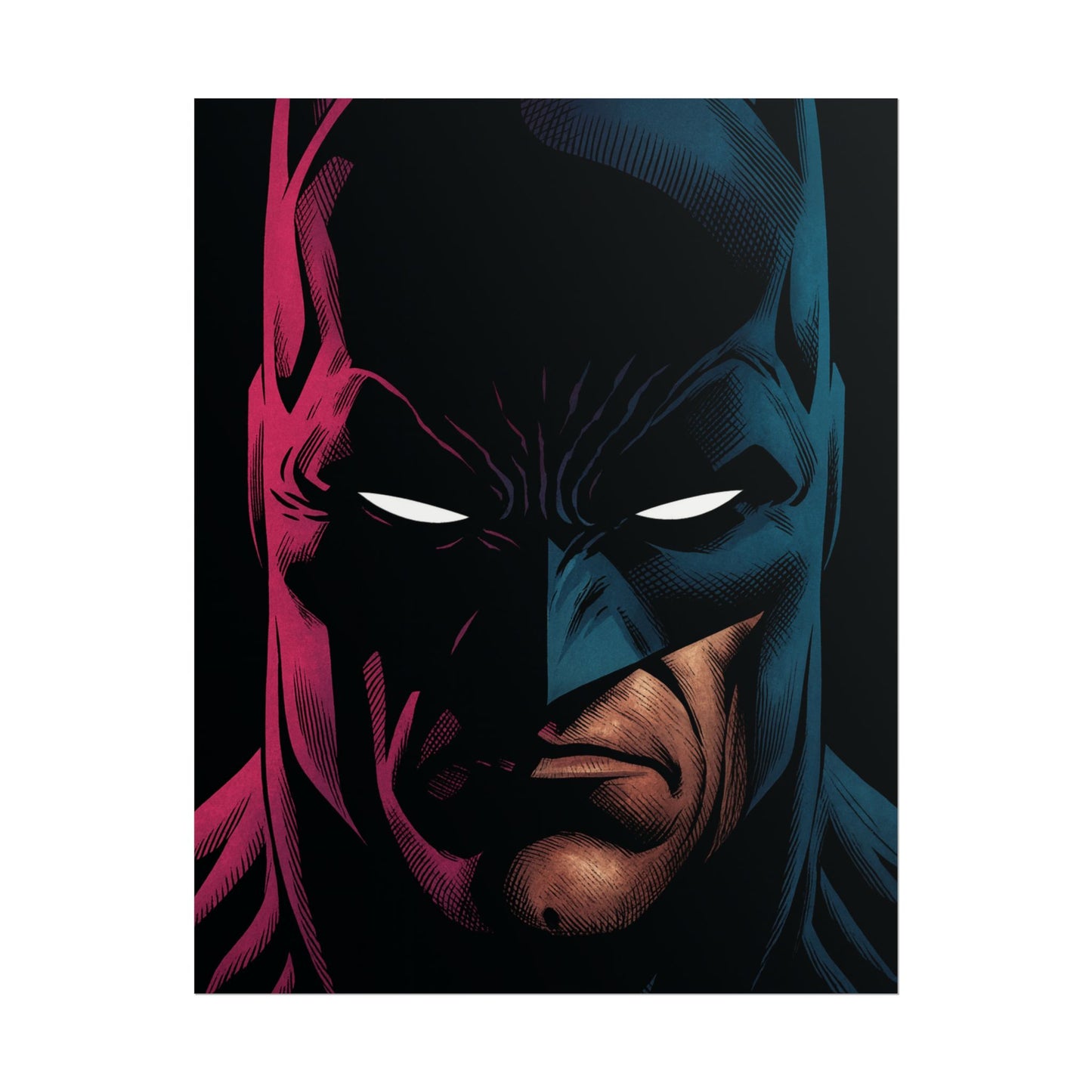 Batman Head Poster