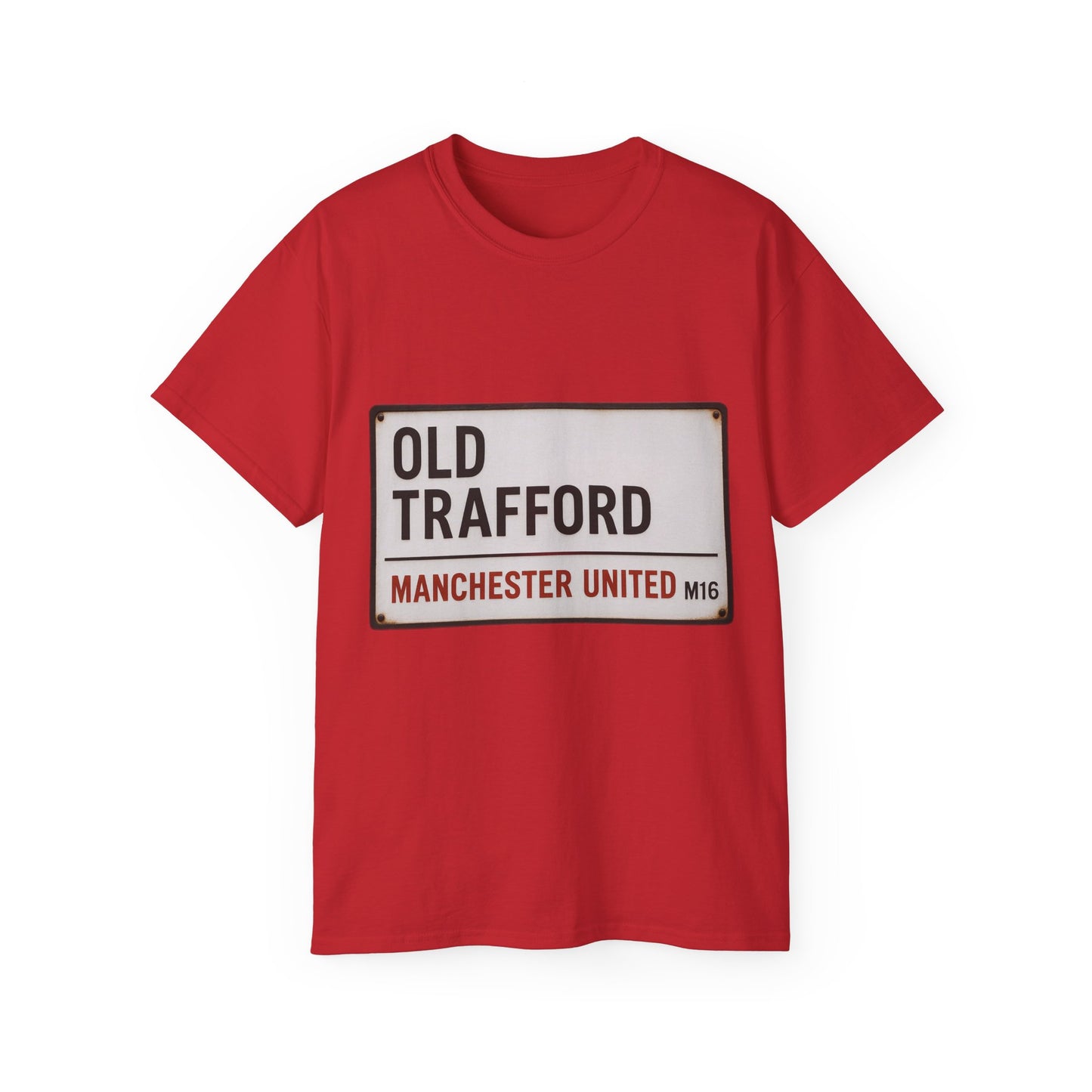 Manchester United Old Trafford Road Sign T-Shirt