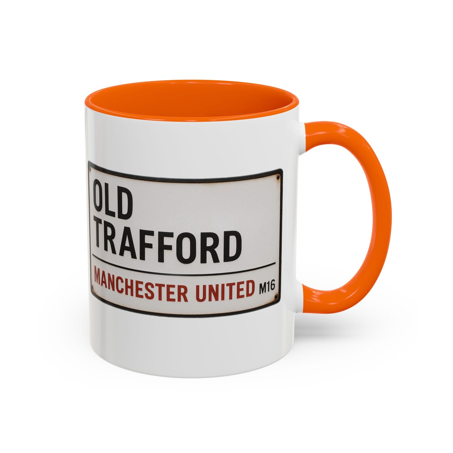 Manchester United Old Trafford Road Sign Mug