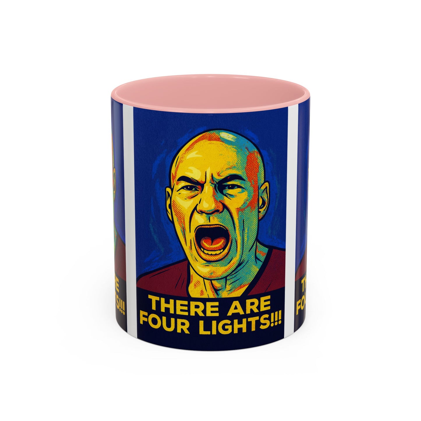 Star Trek Captain Picard Four Lights Mug