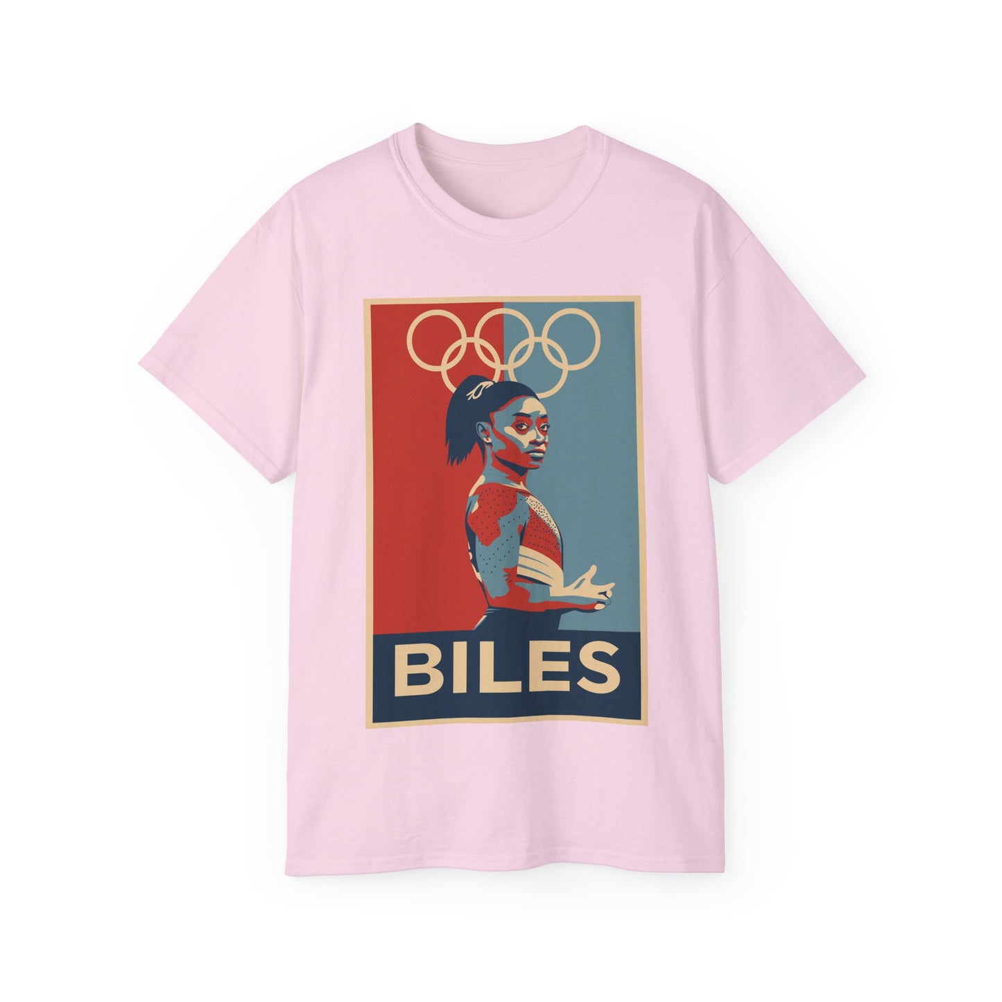 Simone Biles Olympic Rings T-Shirt