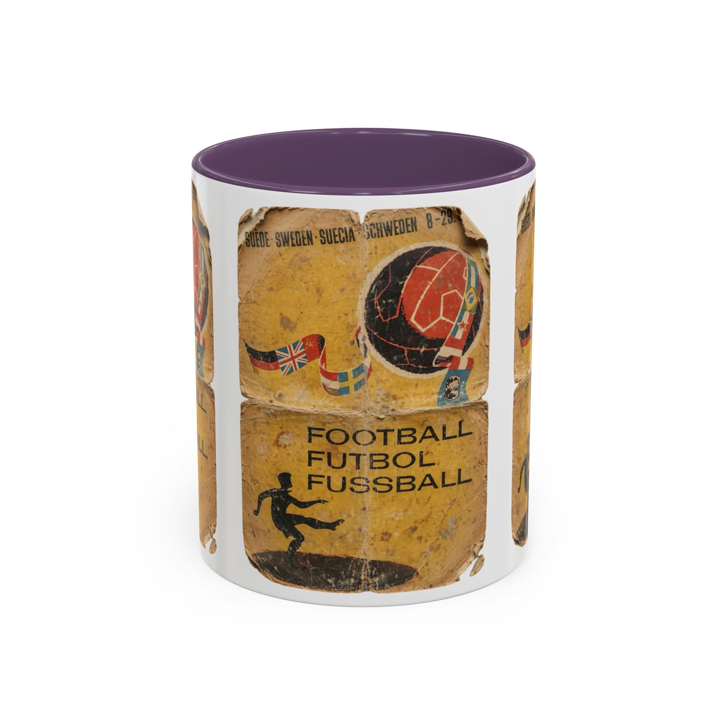 Sweden 58 World Cup Poster Coffee Mug (11, 15oz)