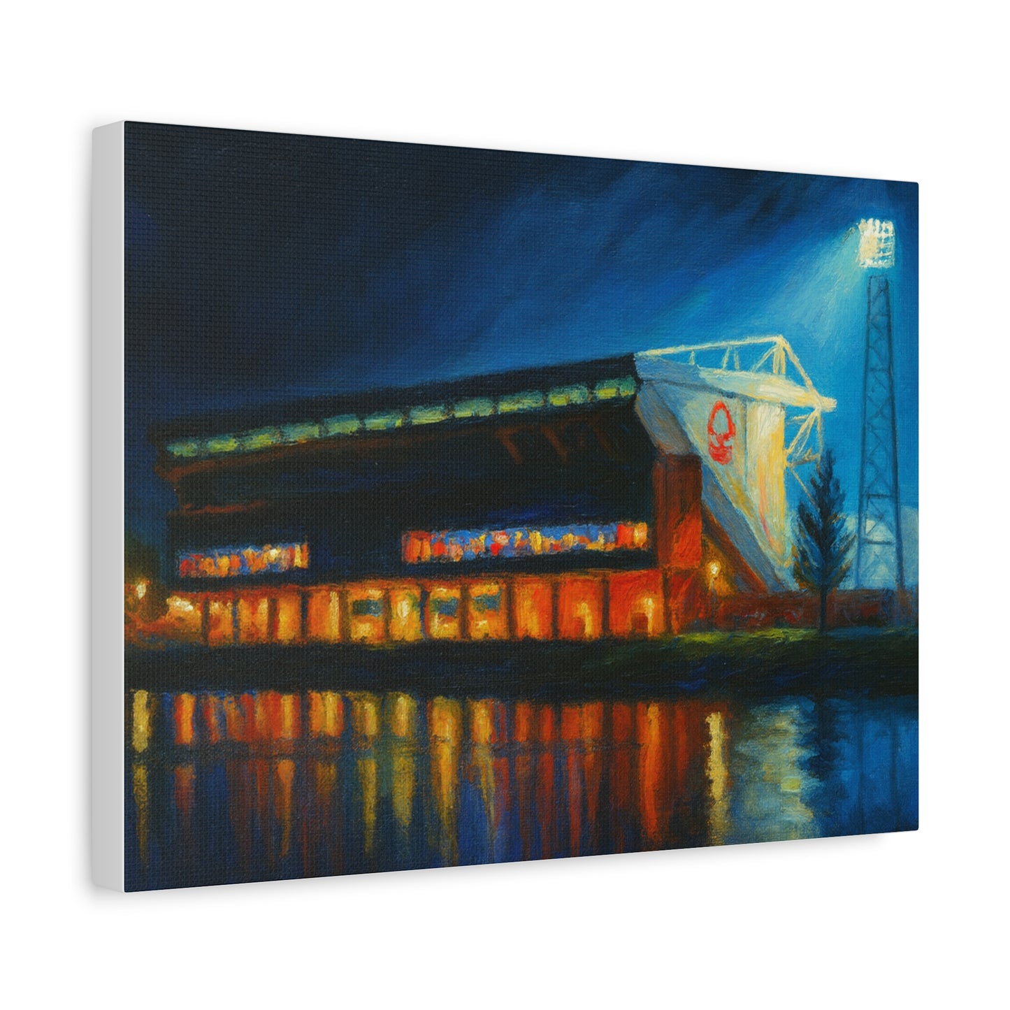 Nottingham Forest City Ground Art Canvas