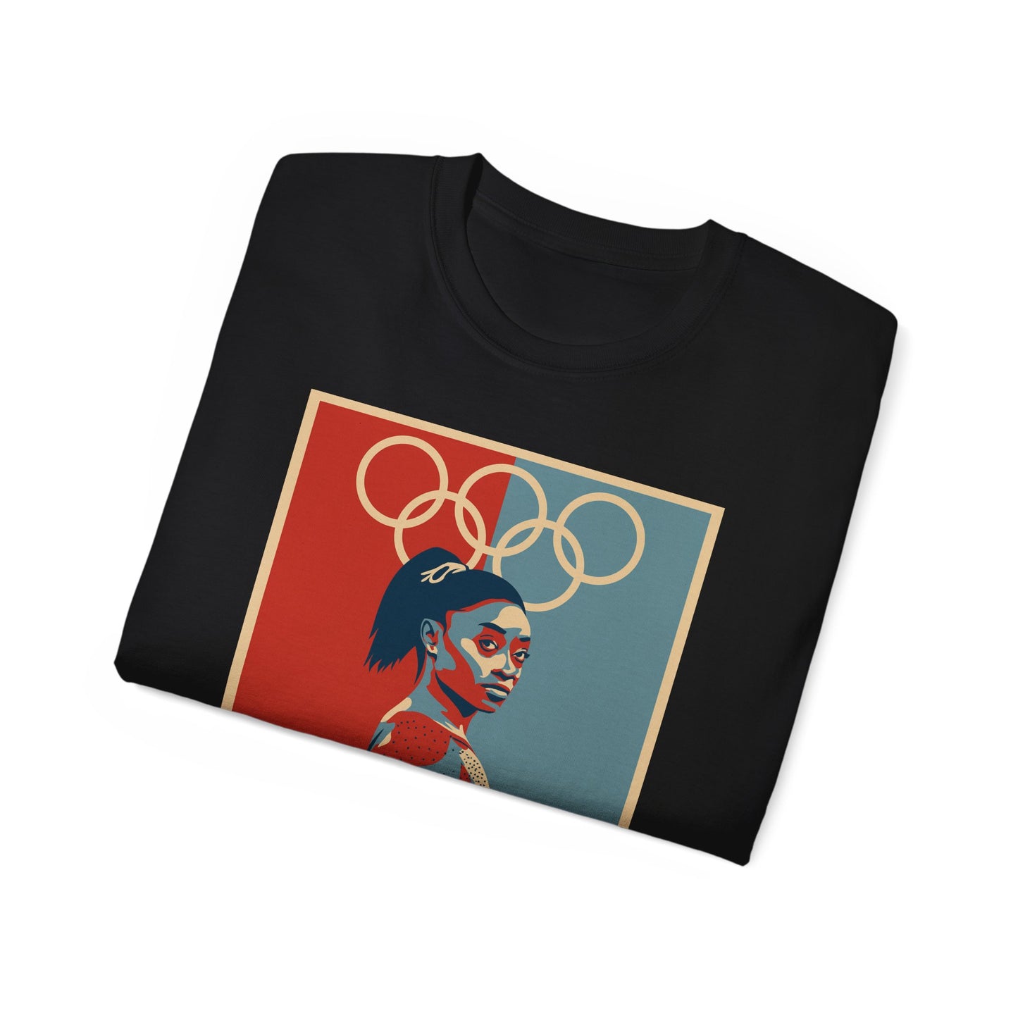 Simone Biles Olympic Rings T-Shirt