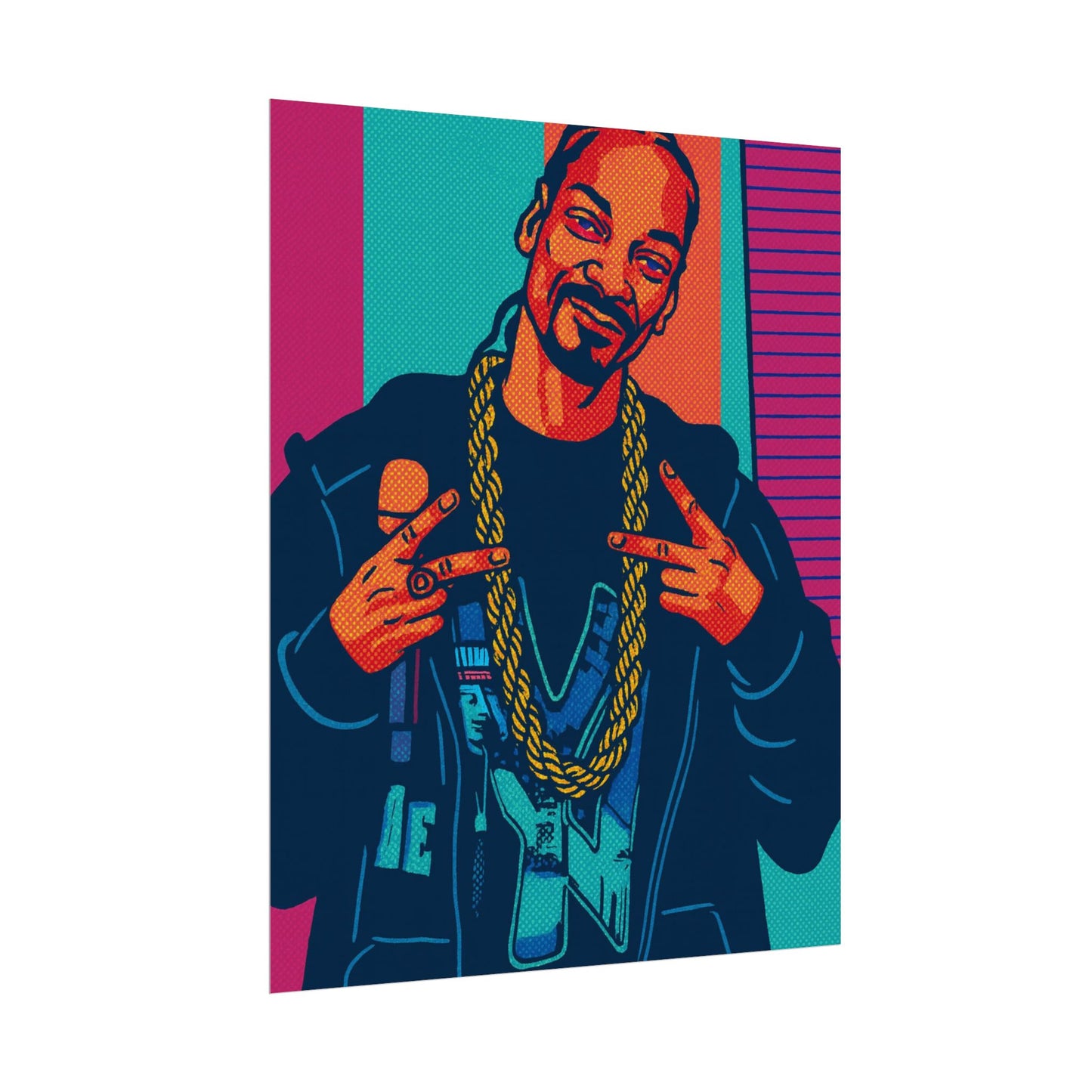 Snoop Dogg Pop Art Poster