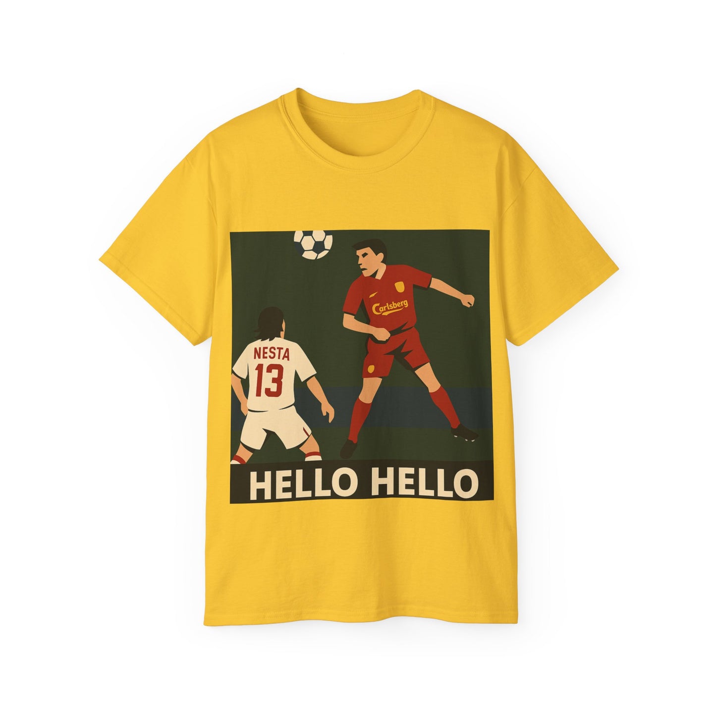 Hello Hello Steven Gerrard T-Shirt - Liverpool
