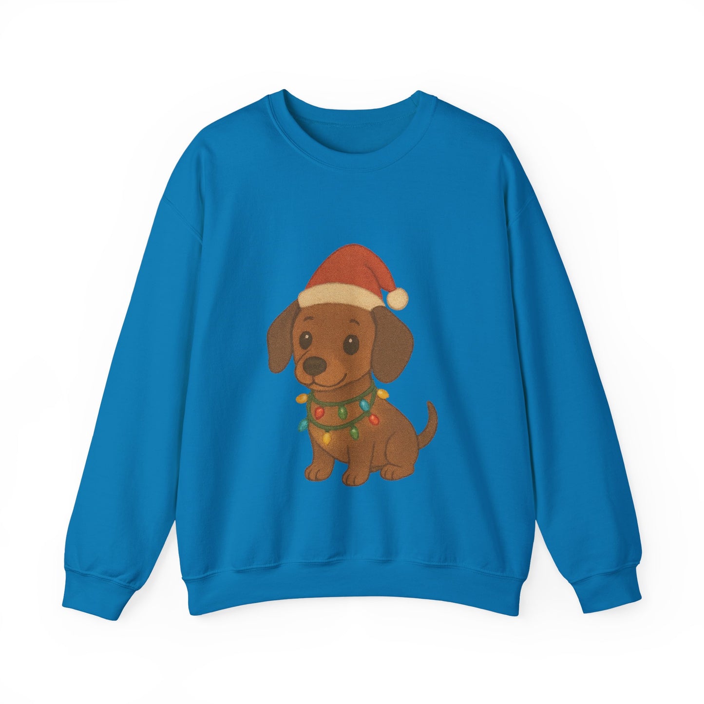 Christmas Dachshund Puppy Christmas Sweatshirt