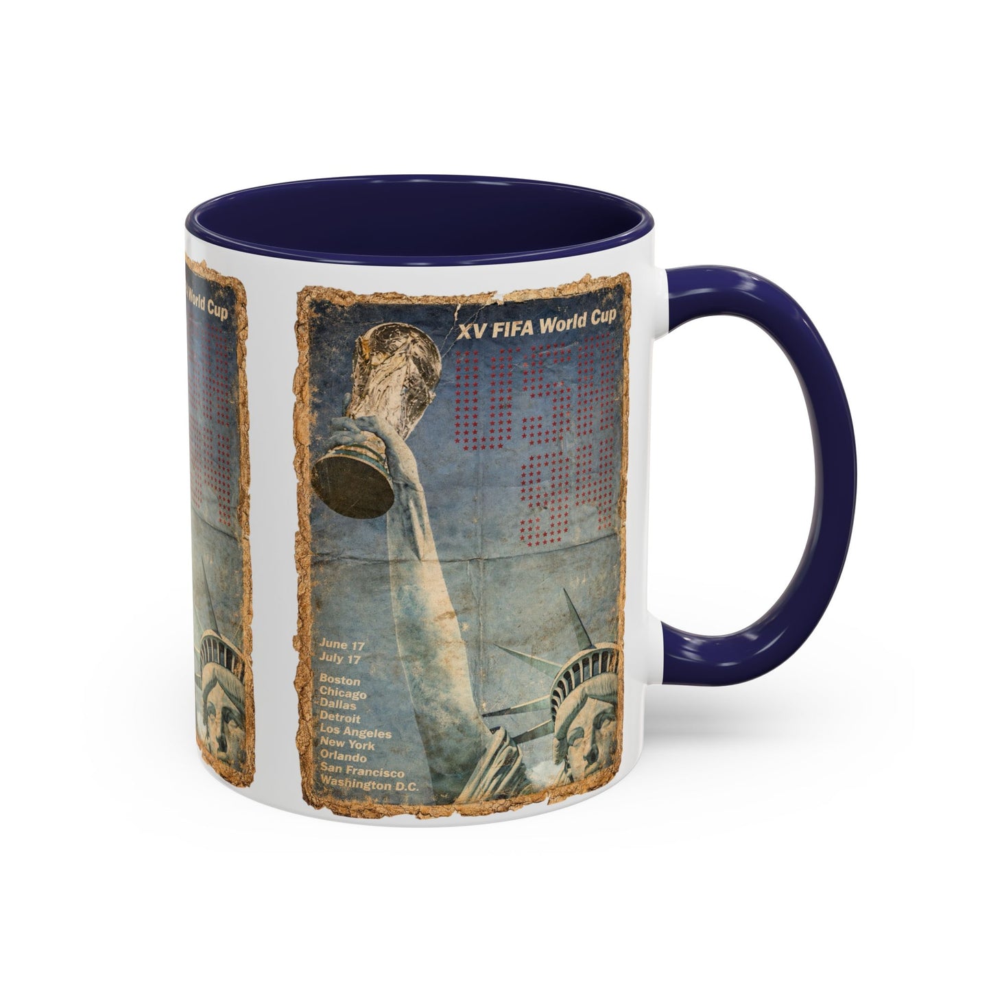 USA 94 World Cup Liberty Poster Coffee Mug (11, 15oz)